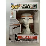 Funko Pop Star Wars Holiday Boba Fett Snowman Vin Fig 558