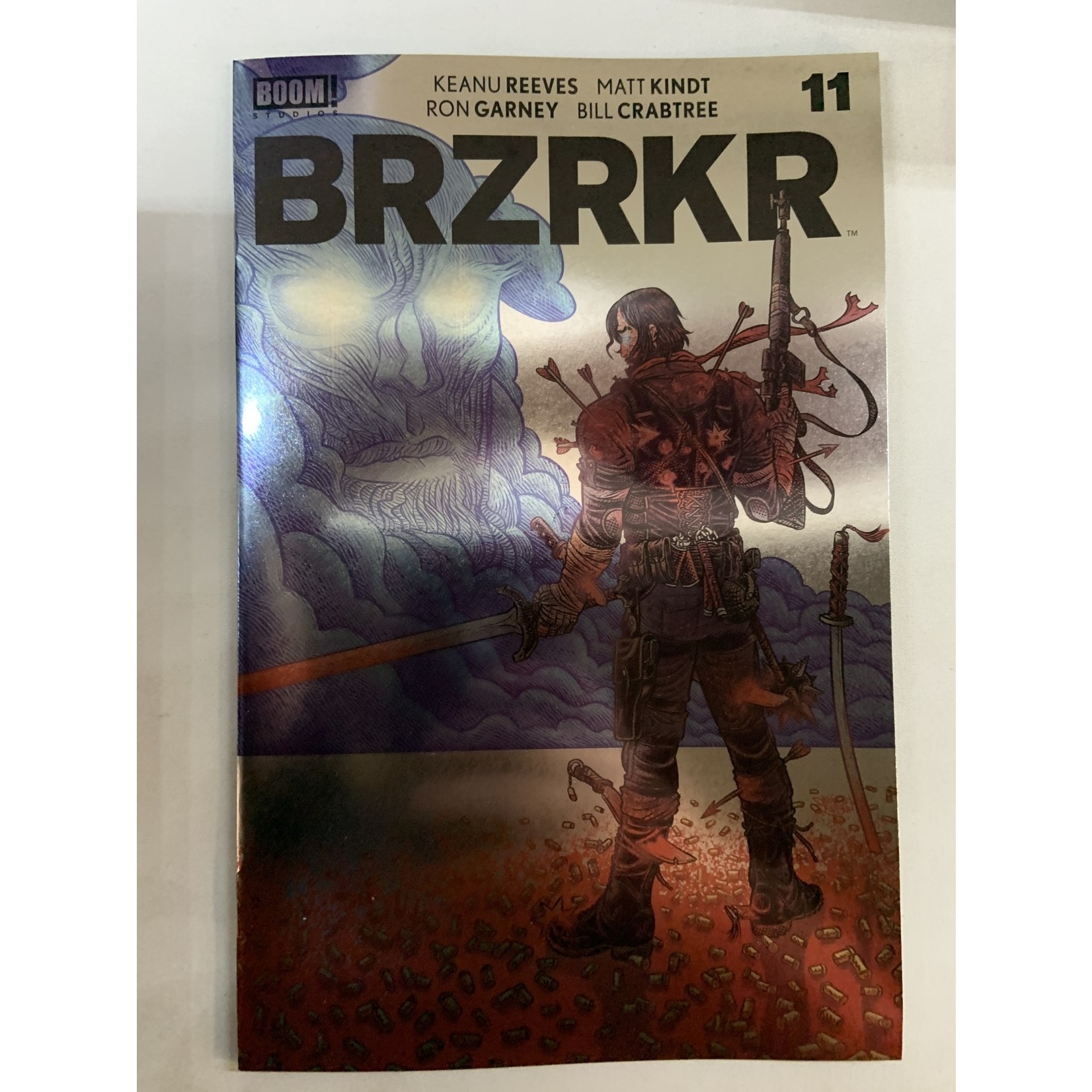 BOOM! STUDIOS Brzrkr (Berzerker) 2021 #11 (Of 12) Cvr D Foil Rubin (Mr) Bent Corner