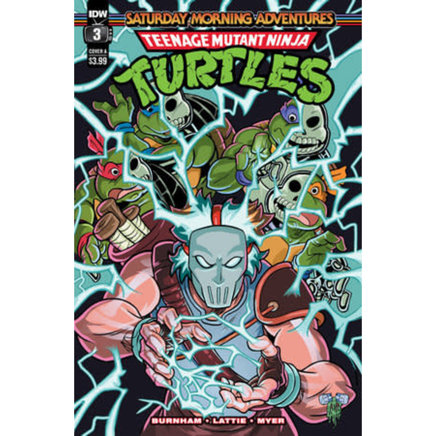IDW PUBLISHING Teenage Mutant Ninja Turtles: Saturday Morning Adventures 2022 #3A