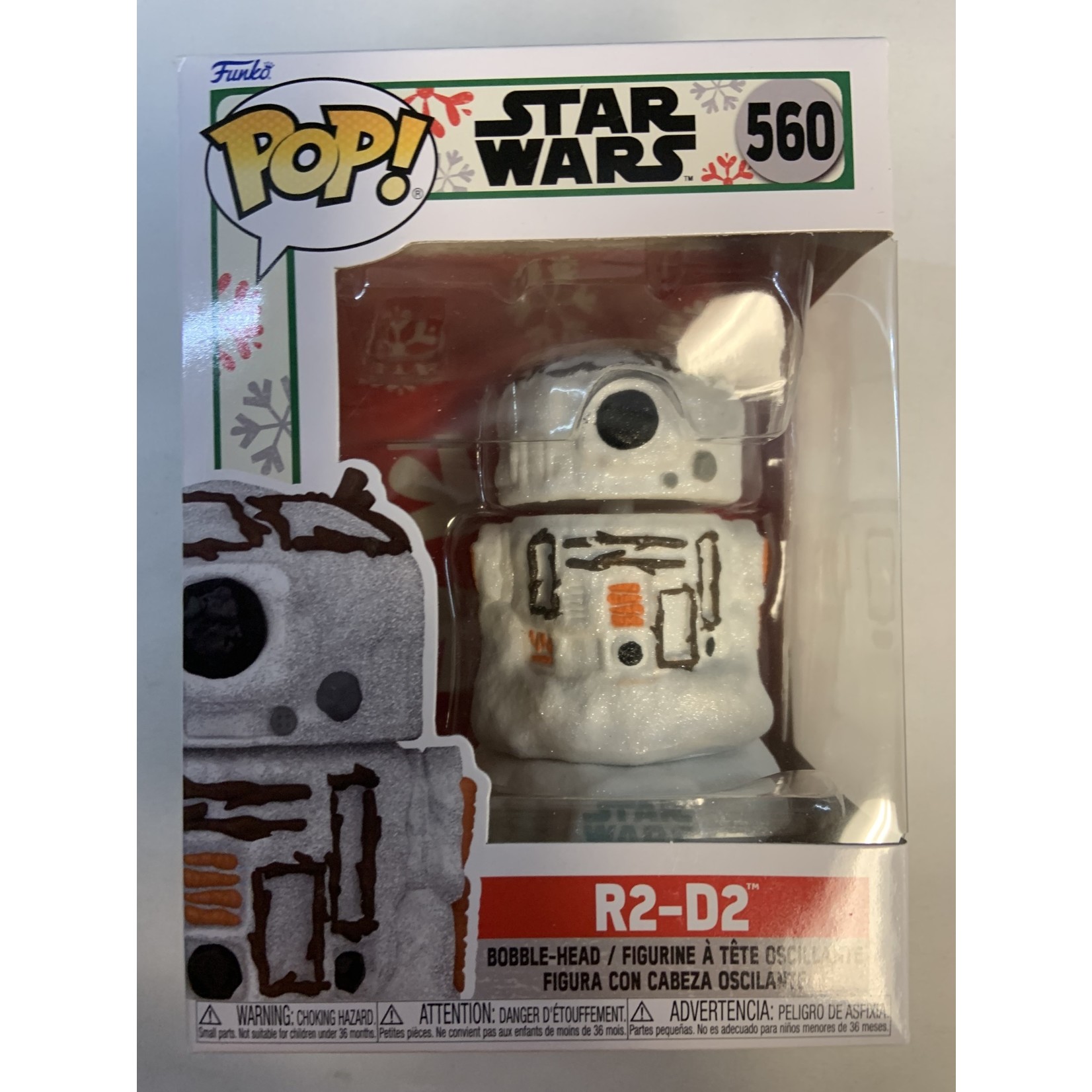 Funko Pop Star Wars Holiday R2-D2 Snowman Vin Fig 560