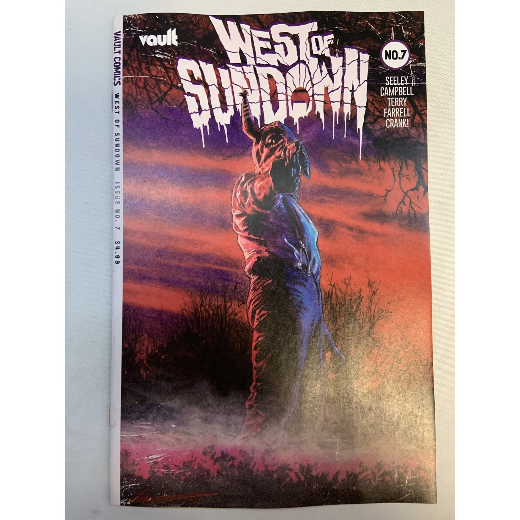 VAULT COMICS West Of Sundown 2022 #7 Cvr A Campbell