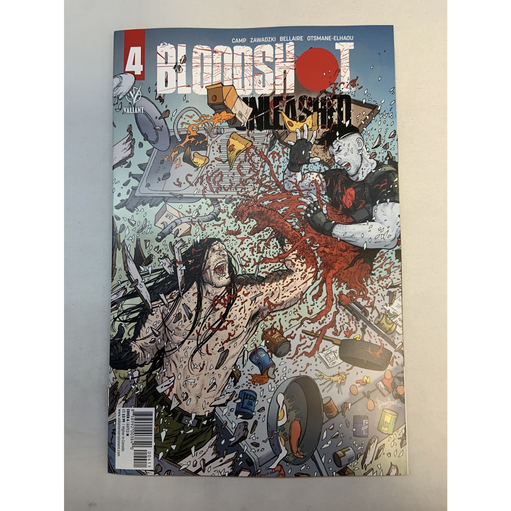VALIANT ENTERTAINMENT LLC Bloodshot Unleashed 2022 #4 Cvr A Davis-Hunt (Mr)