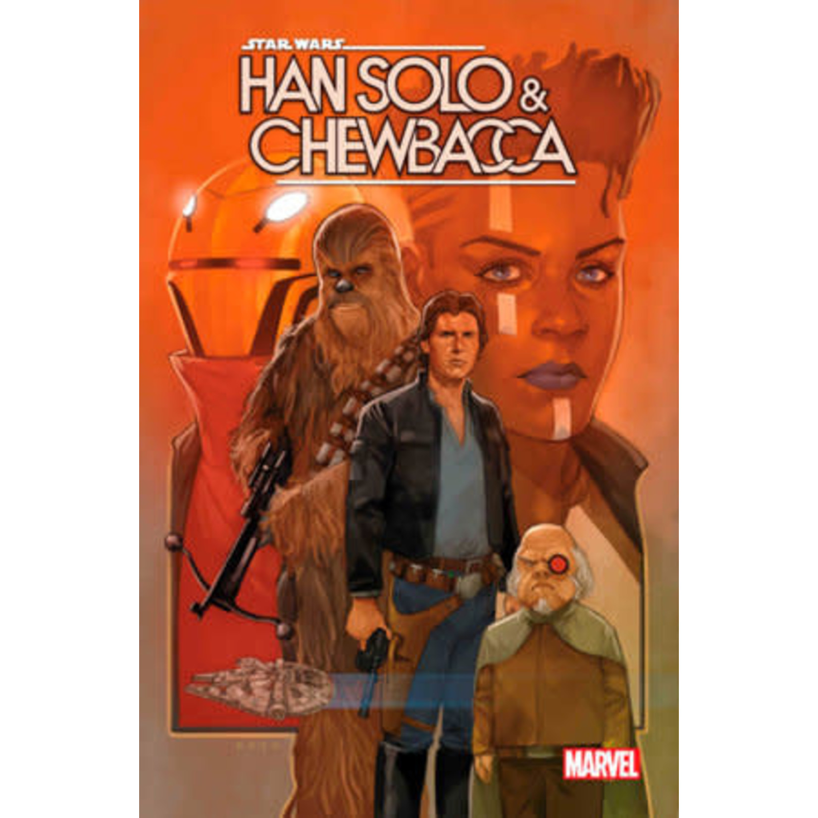 Marvel Comics Star Wars han Solo & Chewbacca 2022 #9A