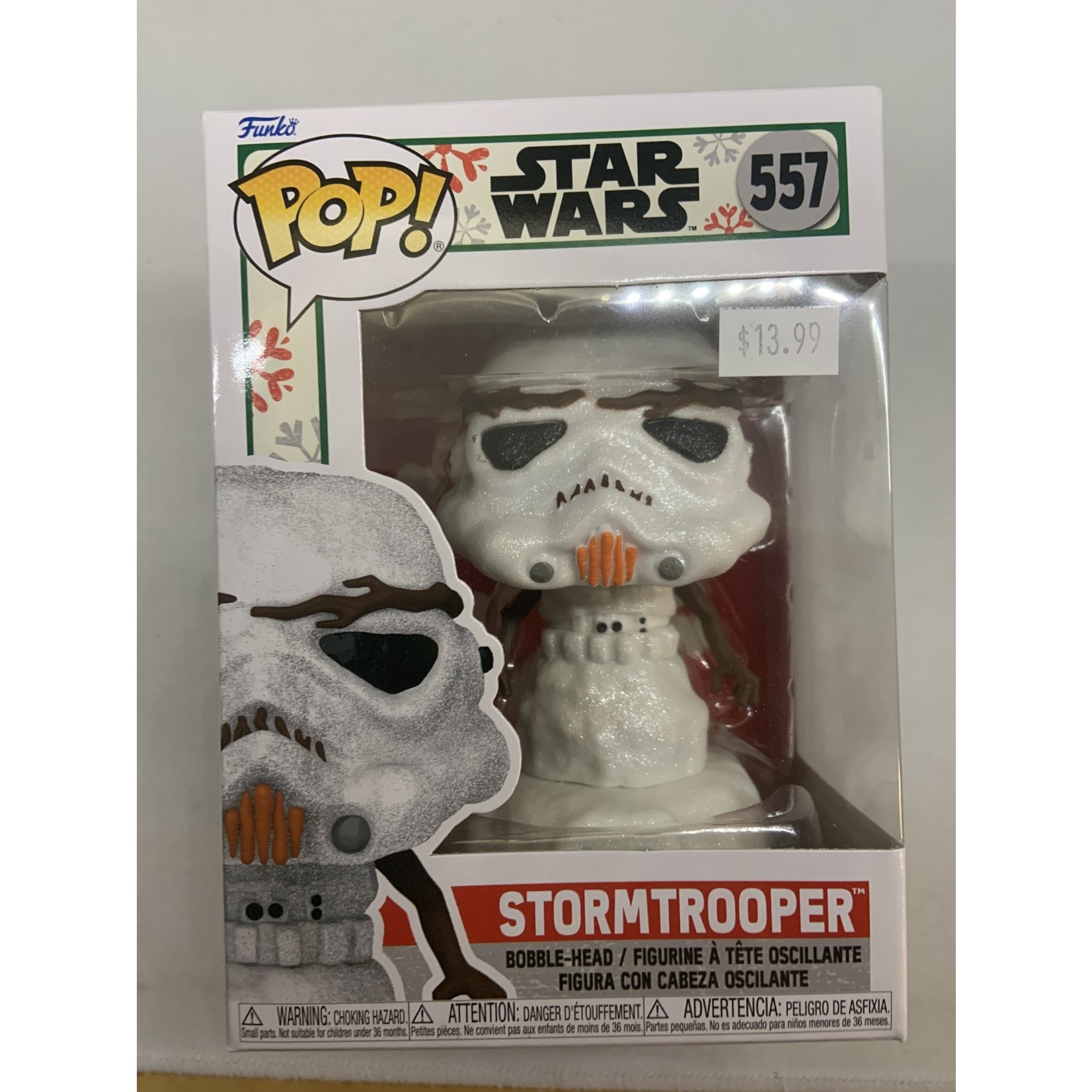 Funko Pop Star Wars Holiday Stormtrooper Snowman Vin Fig 577