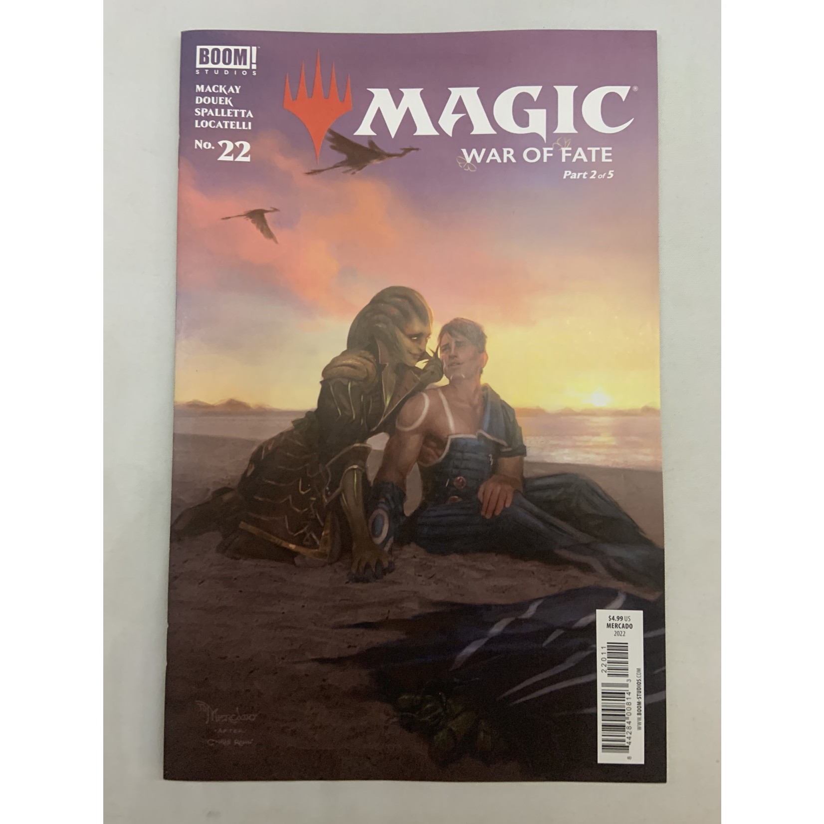 BOOM! STUDIOS Magic The Gathering (Mtg) 2021 #22 Cvr A Mercado Scuffed