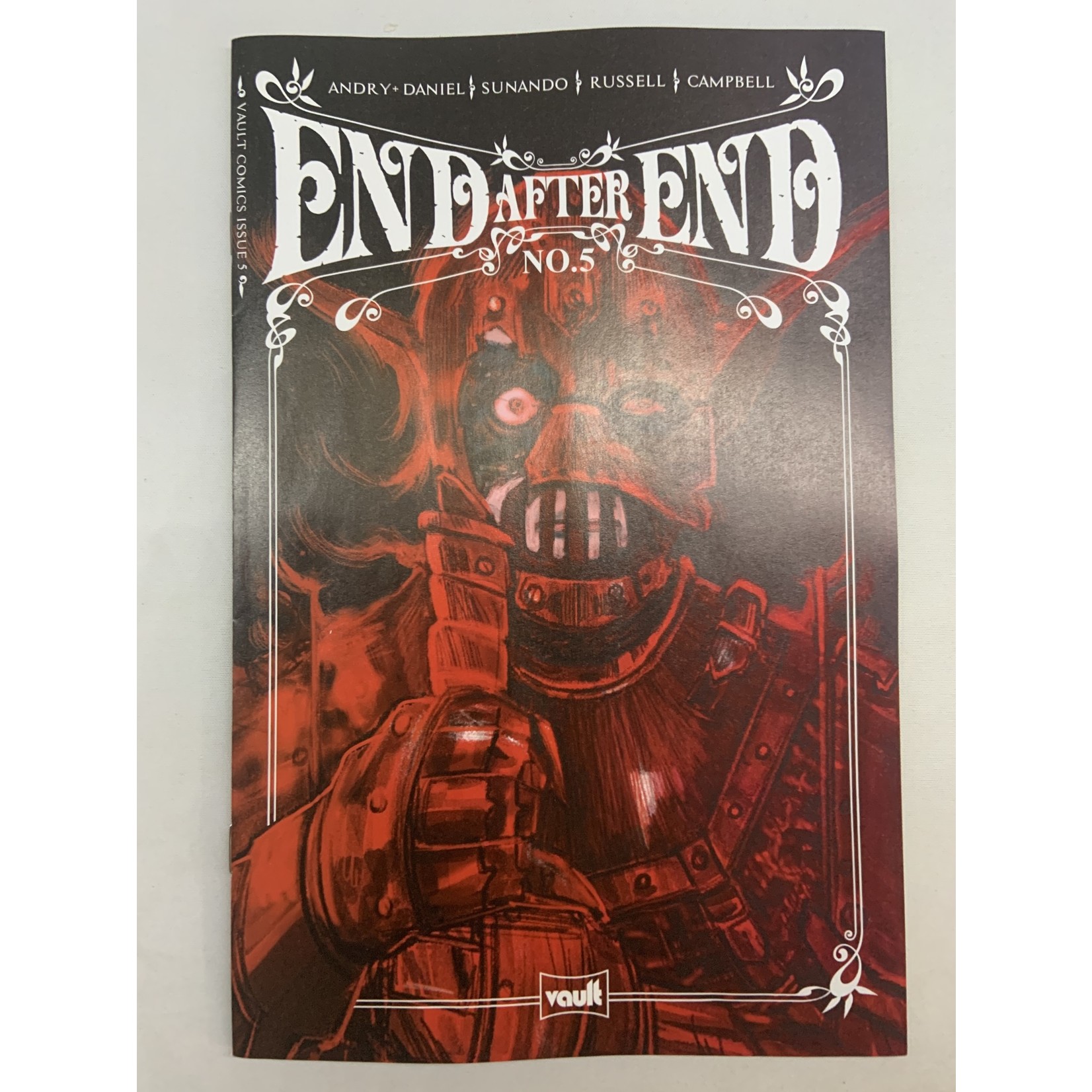 VAULT COMICS End After End 2022 #5 Cvr A Sunando