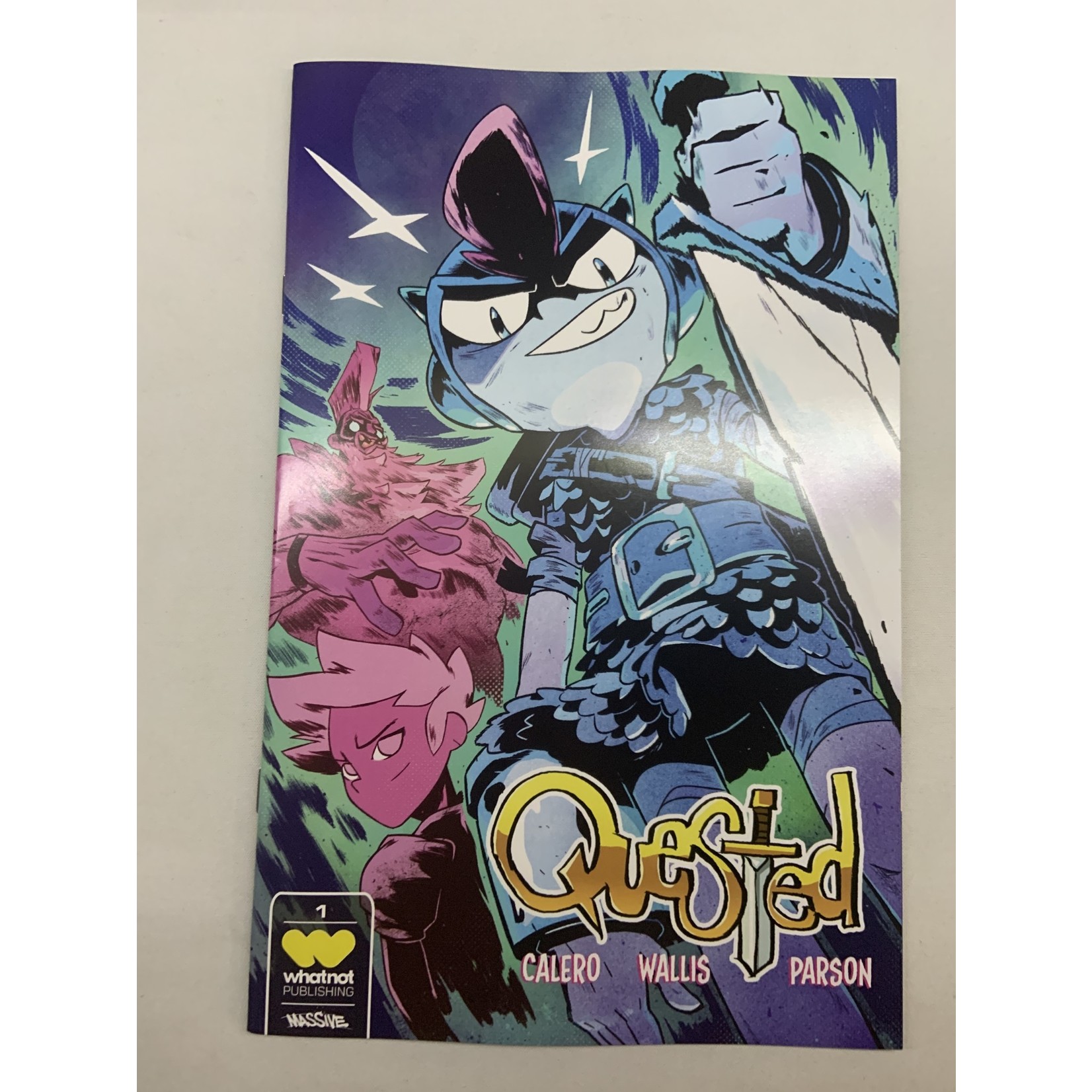 Whatnot Publishing Quested 2023 #1 Cvr N New Year Thank You Var (Net) Promo