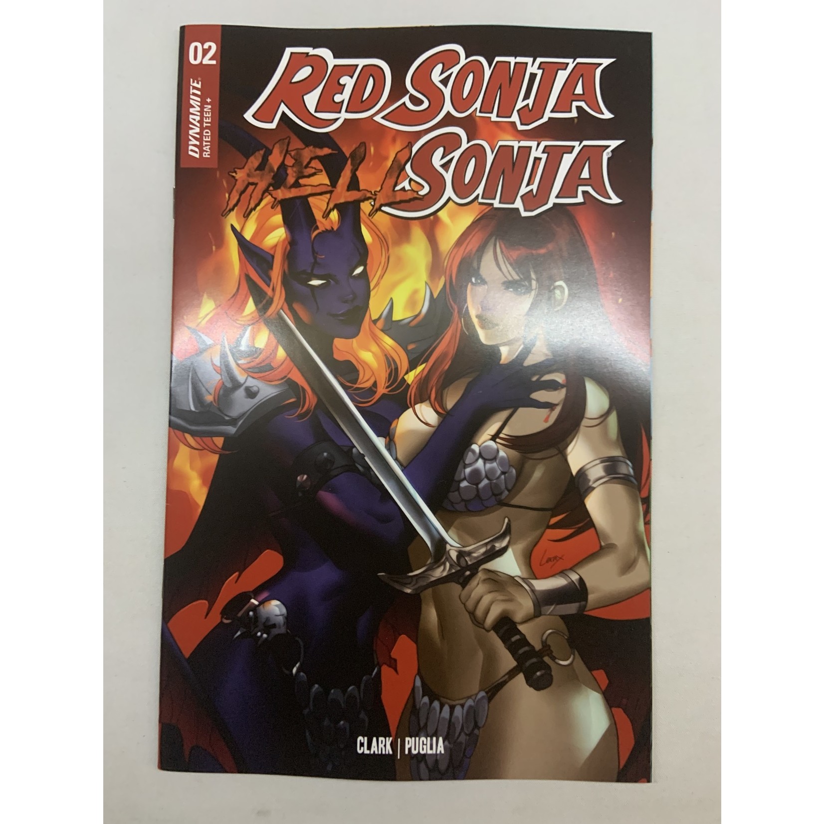 DYNAMITE Red Sonja Hell Sonja 2022 #2 Cvr B Leirix