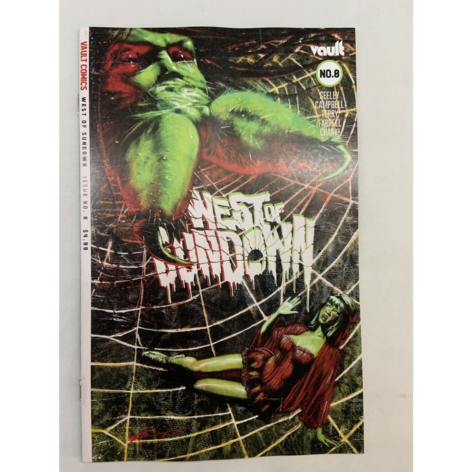 VAULT COMICS West Of Sundown 2022 #8 Cvr A Campbell