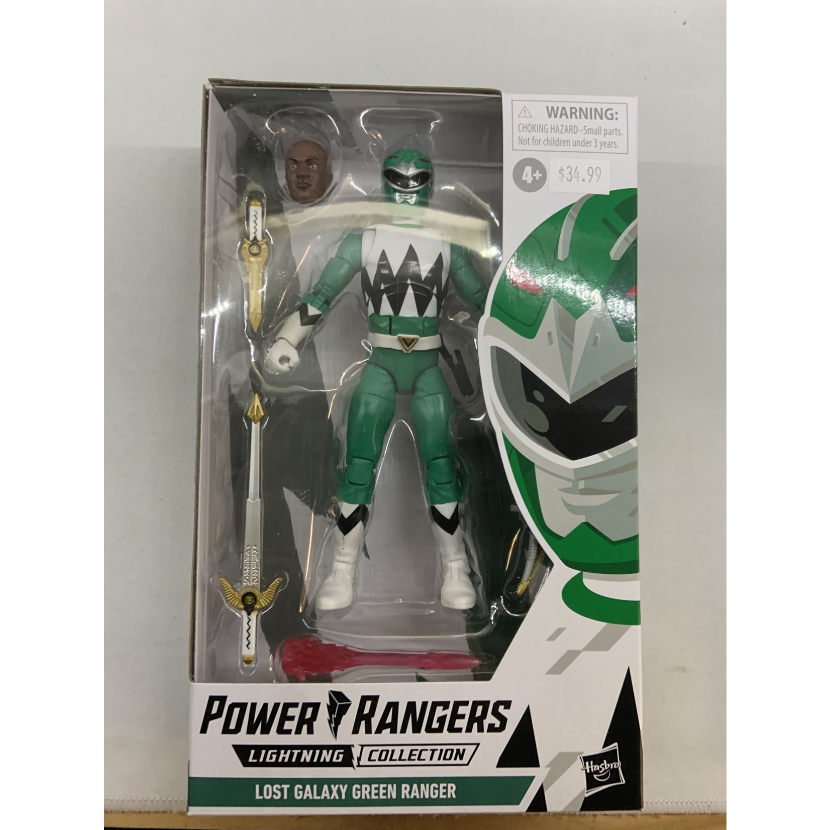 Power Rangers Lightning 6In Af Lost Galaxy Green
