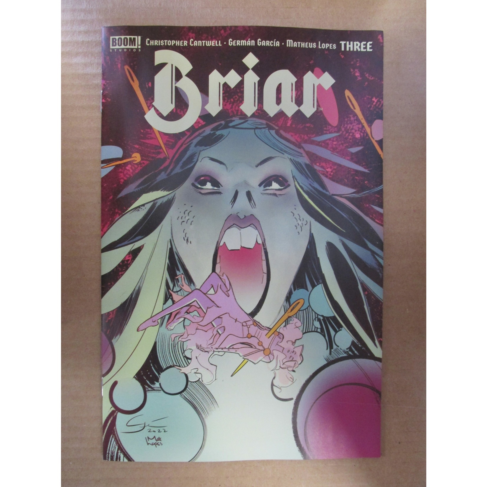 BOOM! STUDIOS Briar 2022 #3 (Of 4) Cvr A Garcia