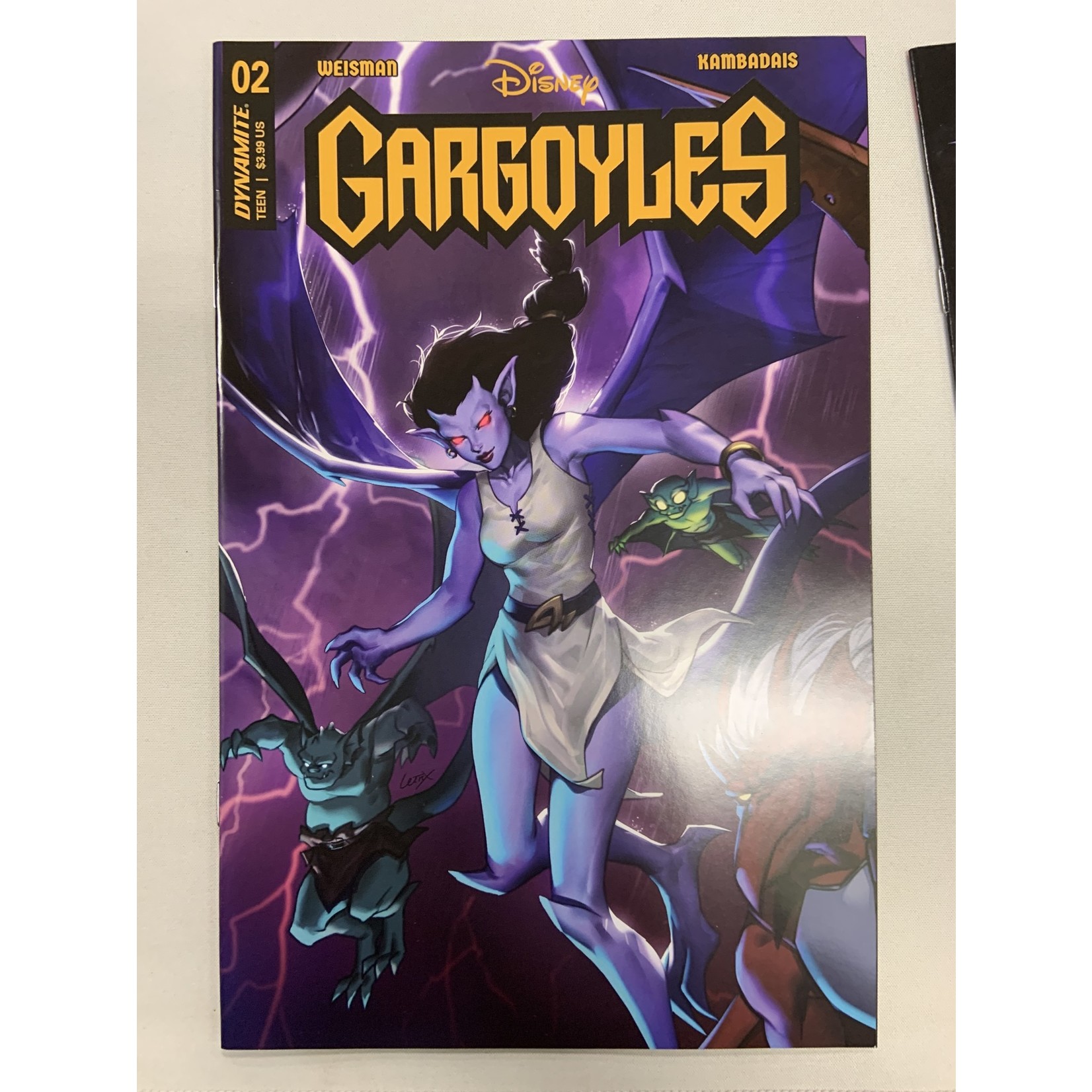 DYNAMITE Gargoyles 2022 #2 Cvr D Leirix