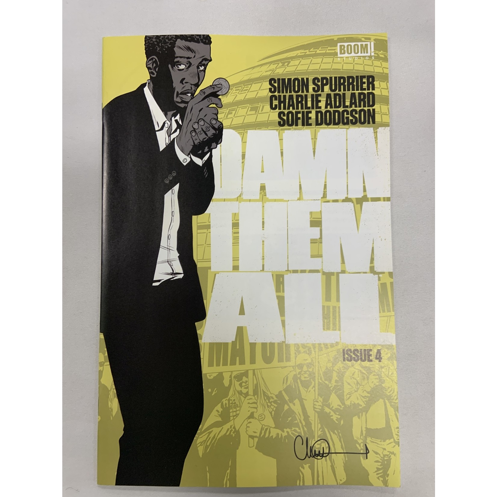 BOOM! STUDIOS Damn Them All 2022 #4 (Of 6) Cvr A Adlard (Mr)