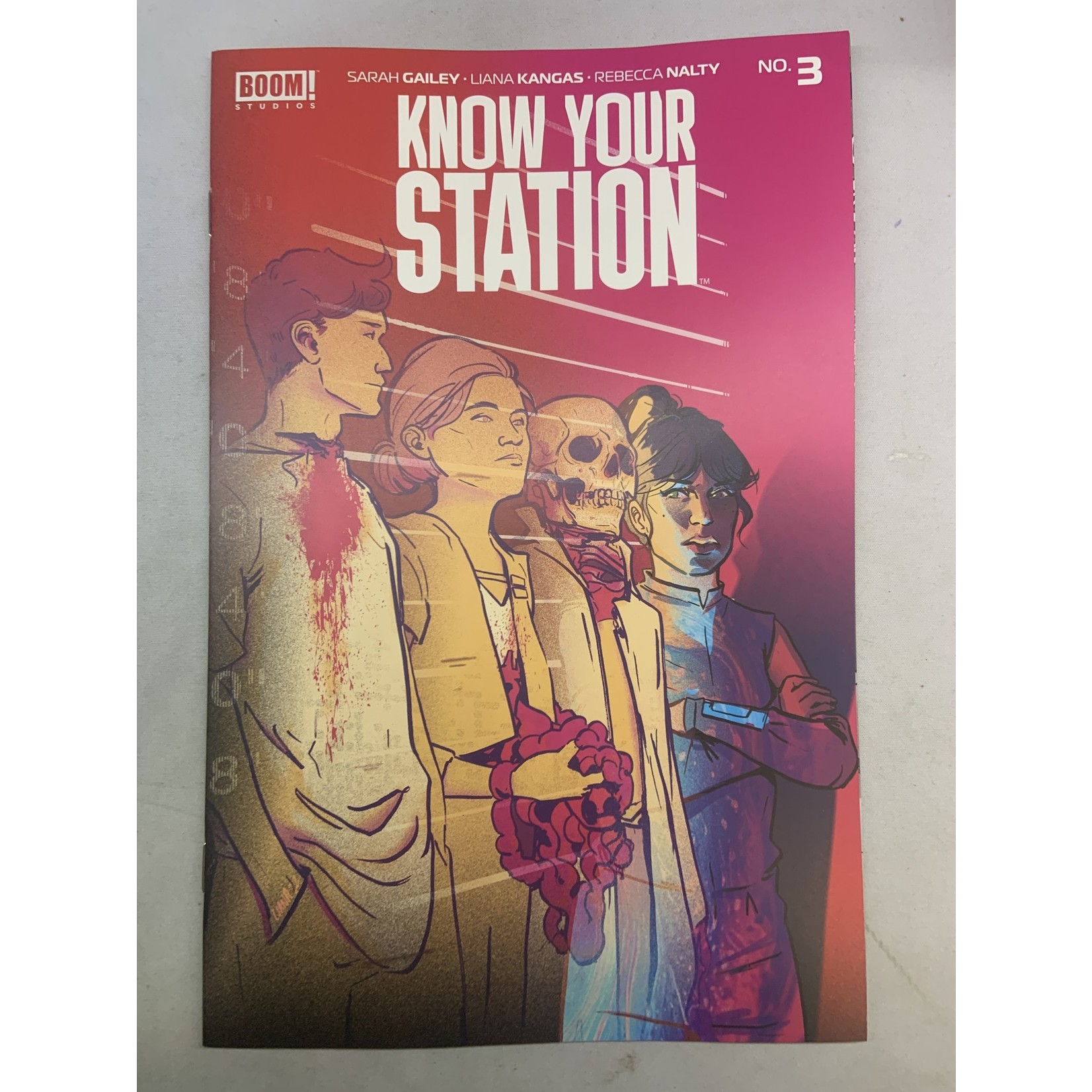 BOOM! STUDIOS Know Your Station 2022 #3 (Of 5) Cvr A Kangas (Mr)