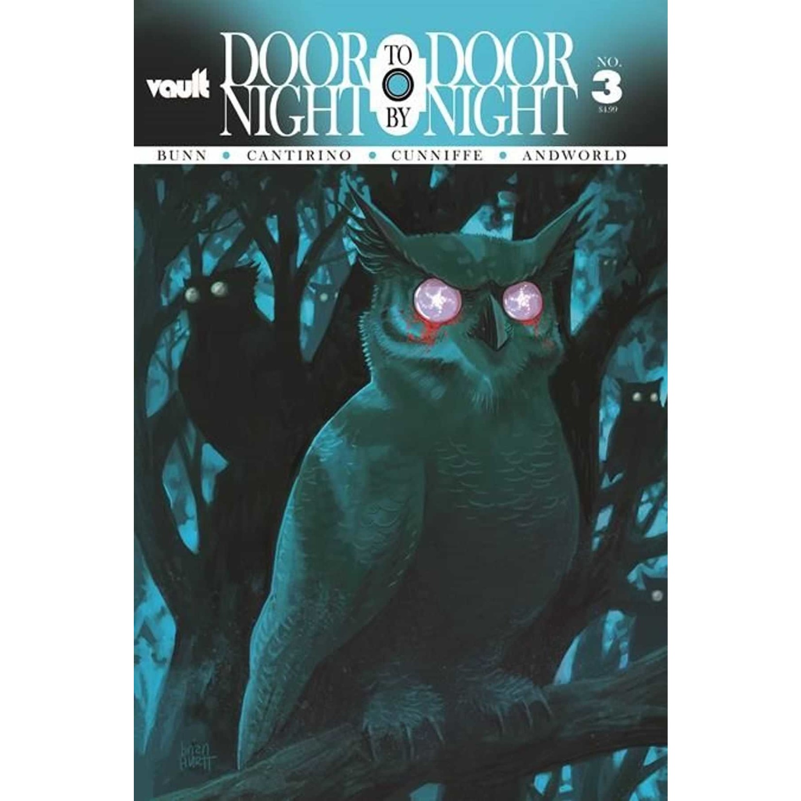 VAULT COMICS Door To Door Night By Night 2022 #3 Cvr B Hurtt