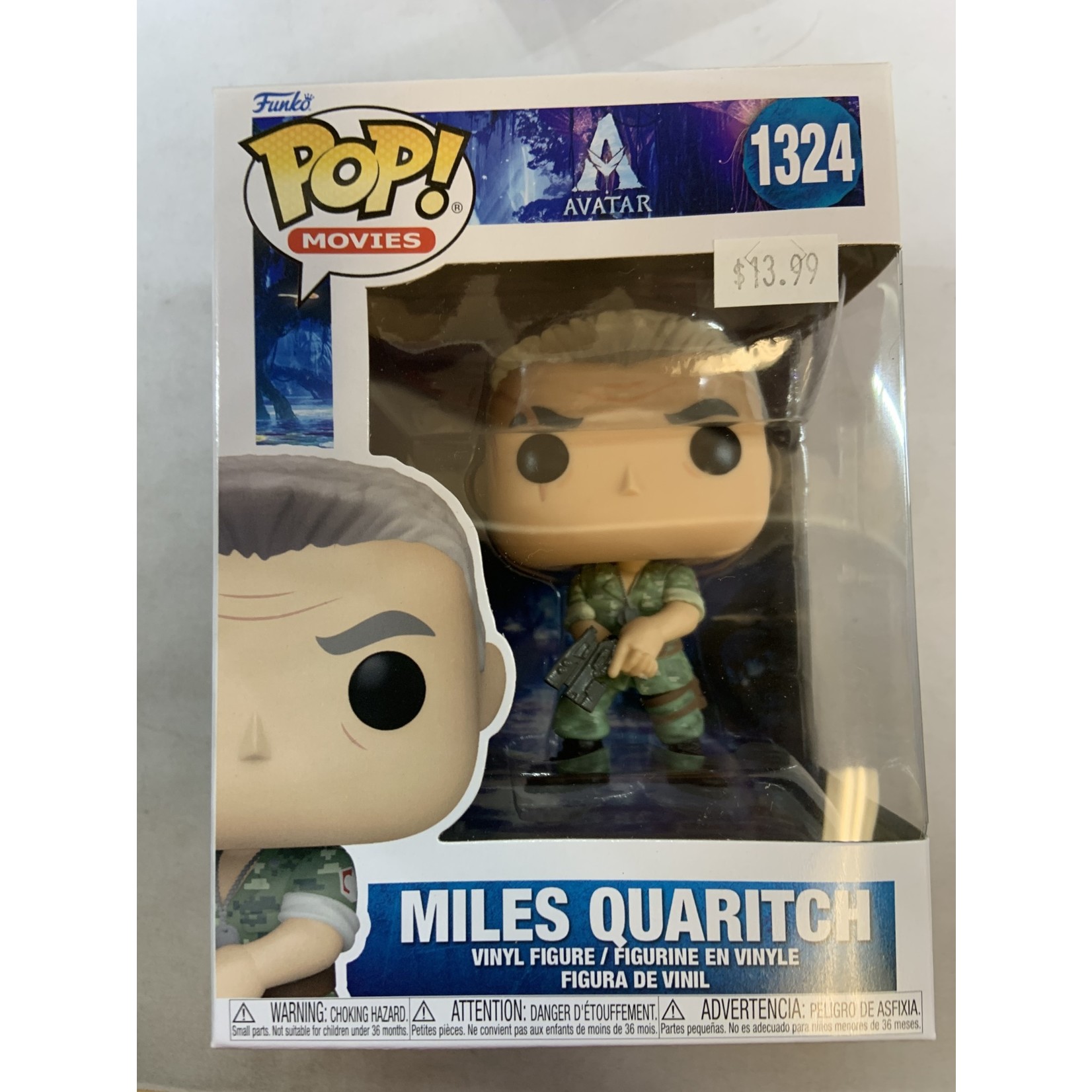 Funko Pop Movies Avatar Miles Quaritch Vin Fig 1324