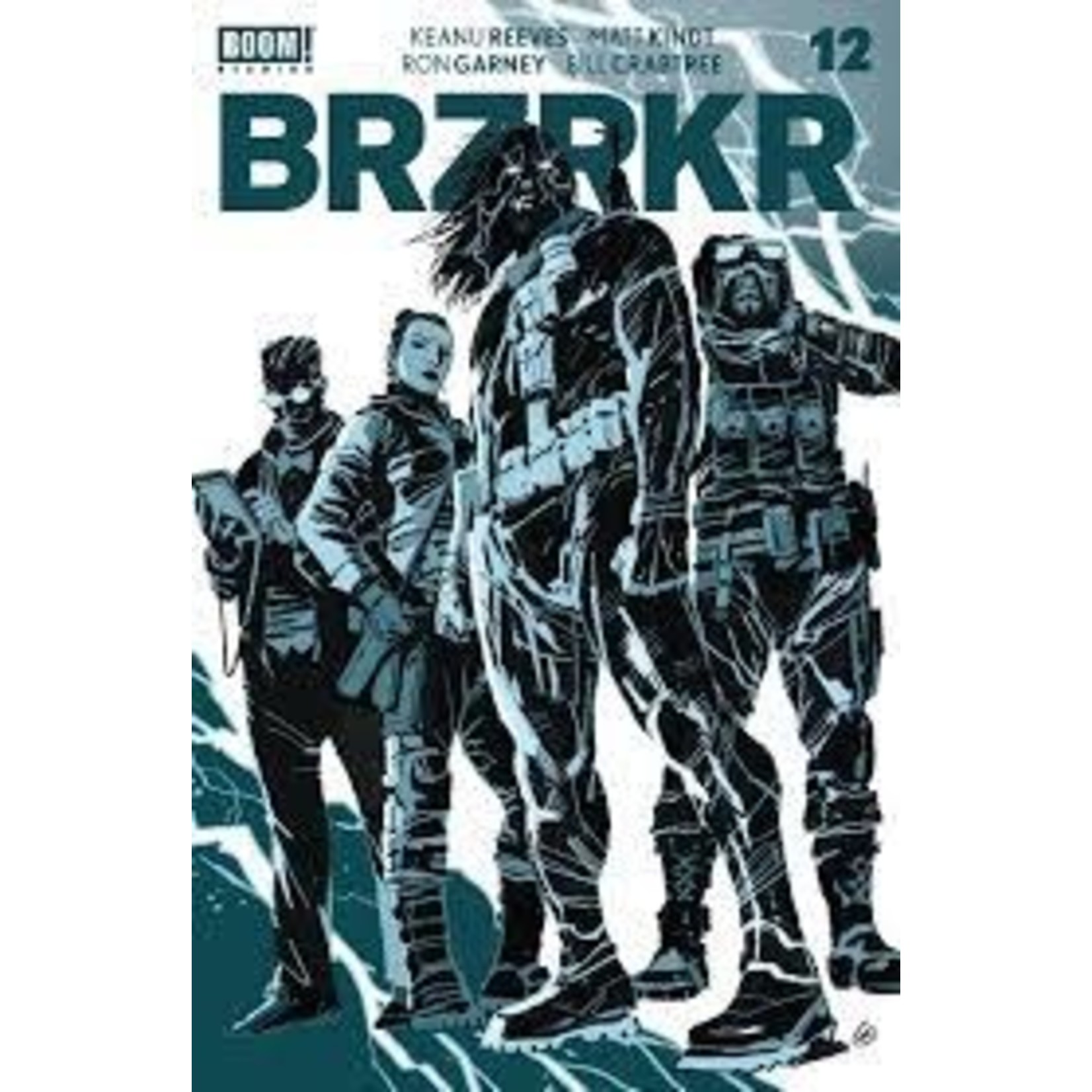BOOM! STUDIOS Brzrkr (Berzerker) 2021 #12 (Of 12) Cvr A Garney