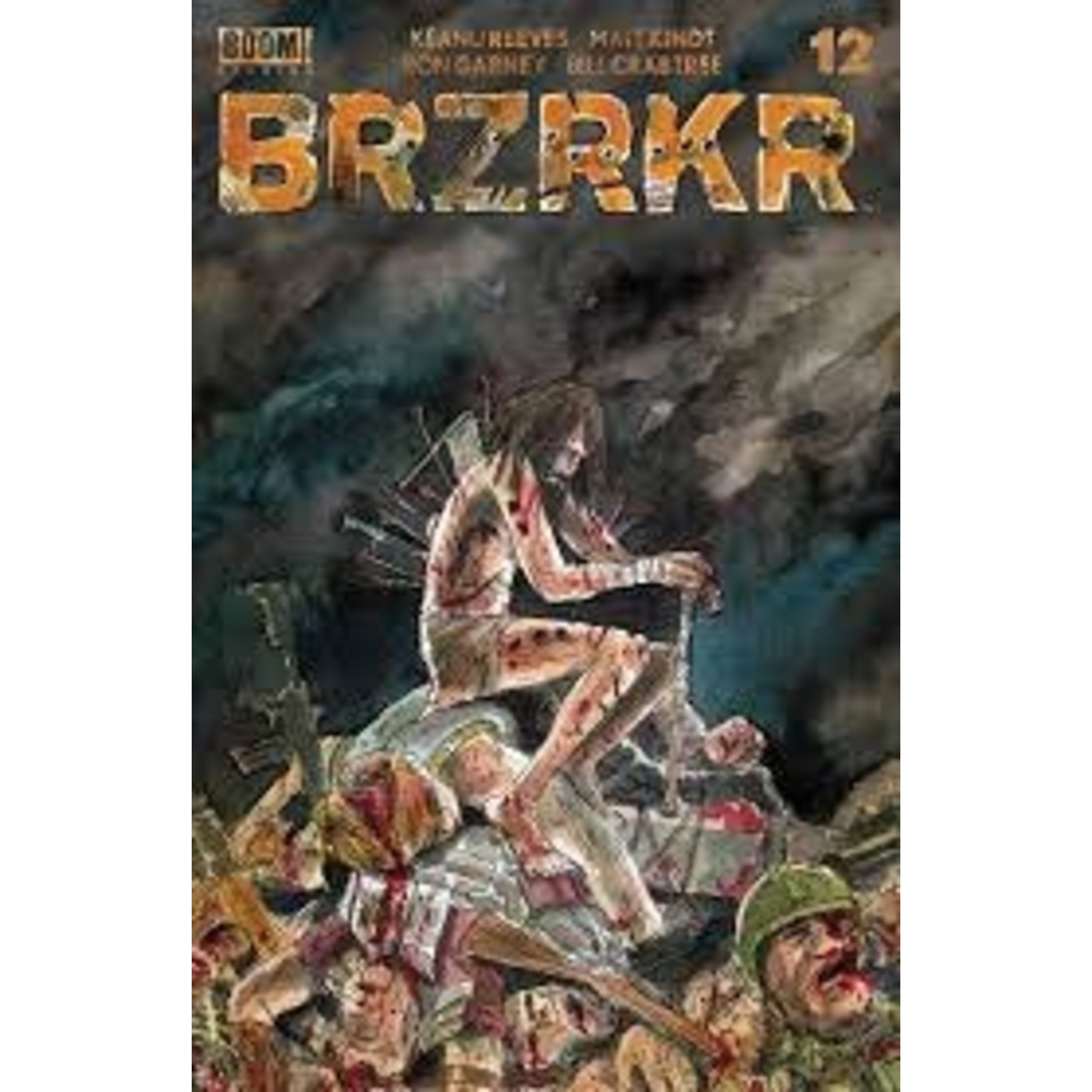 BOOM! STUDIOS Brzrkr (Berzerker) 2021 #12 (Of 12) Cvr B (Kindt)