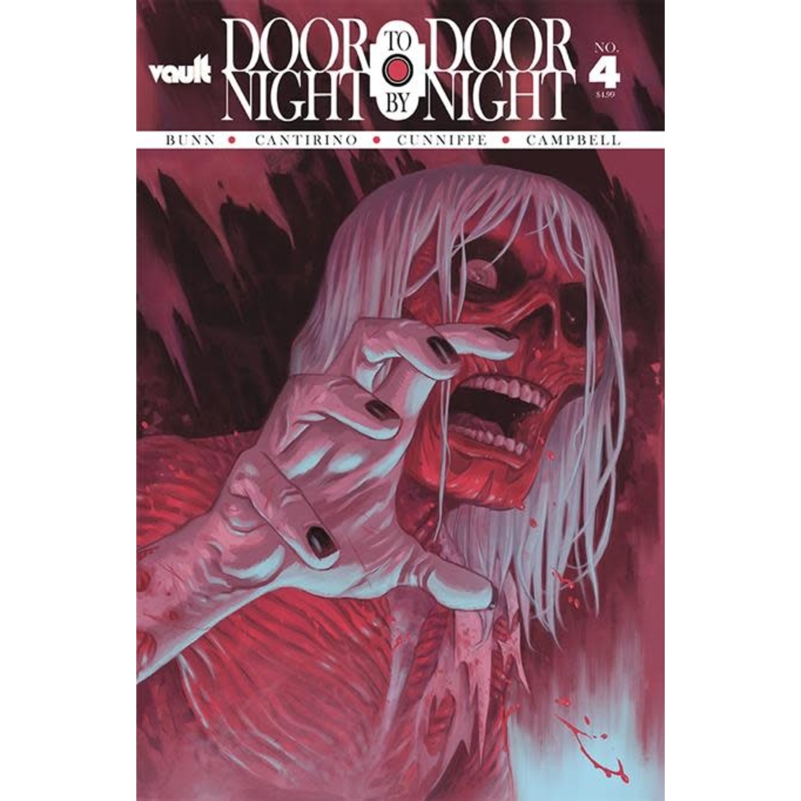 VAULT COMICS Door To Door Night By Night 2022 #4 Cvr B Hurtt