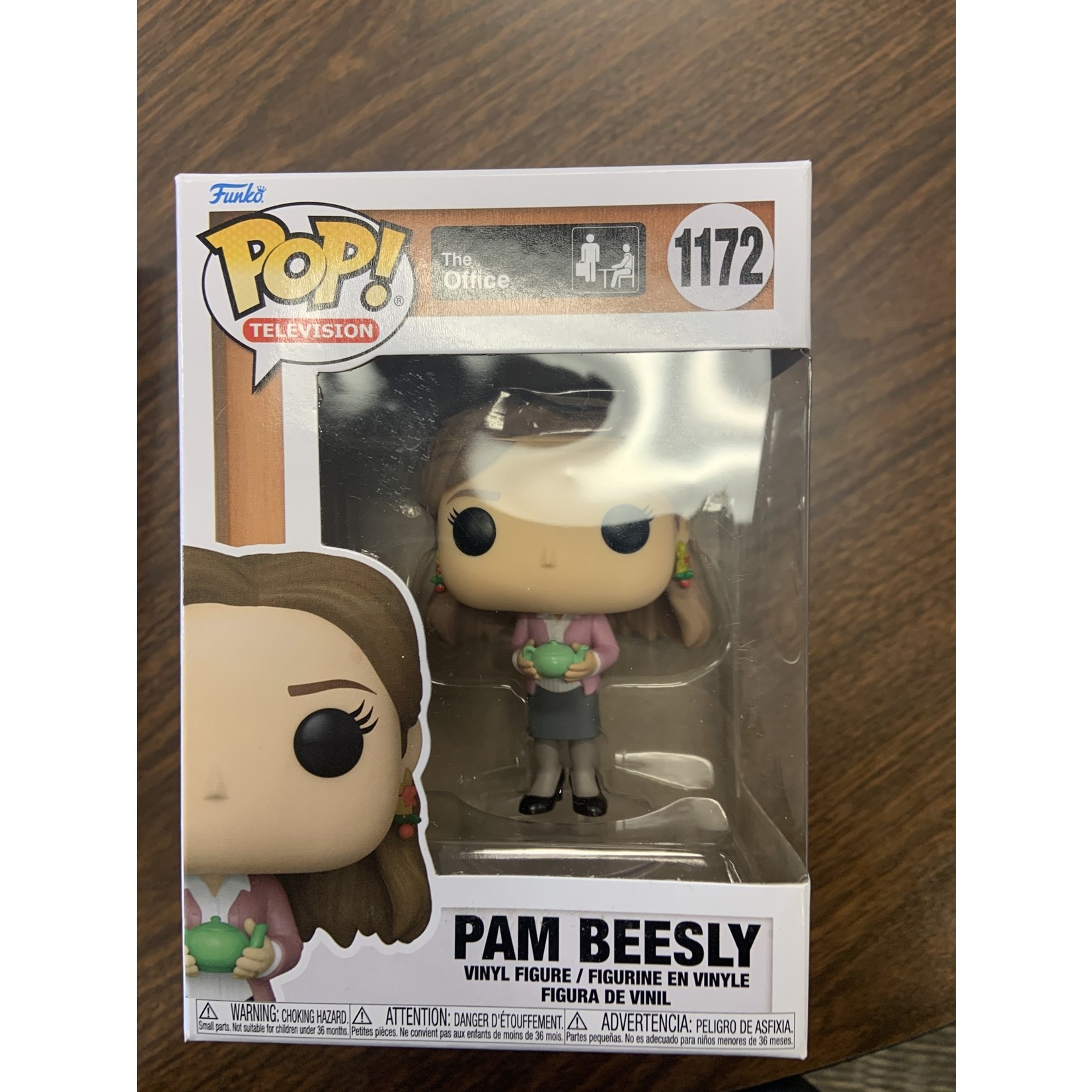 Funko Pop TV Office Pam w/Teapot & Note Vin fig 1172