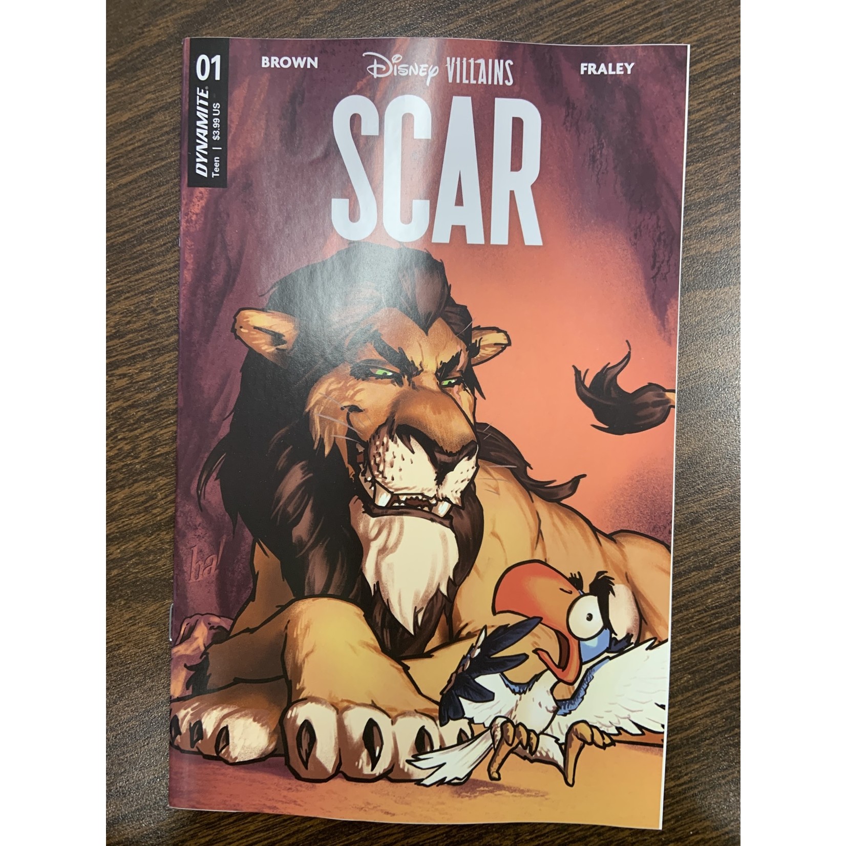 DYNAMITE Disney Villains Scar 2023 #1 Cvr E Ha