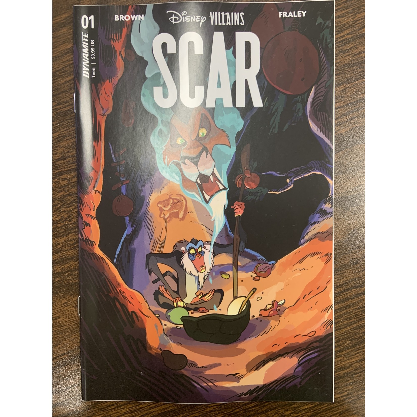 DYNAMITE Disney Villains Scar 2023 #1 Cvr C Henderson