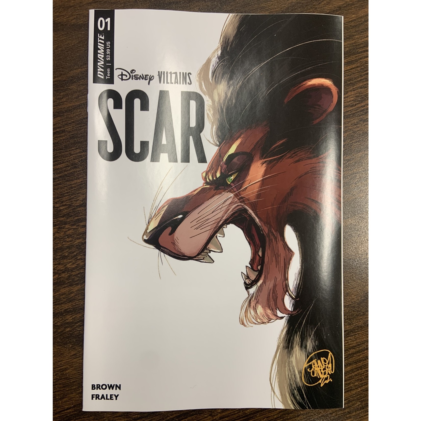 DYNAMITE Disney Villains Scar 2023 #1 Cvr A Lindsay