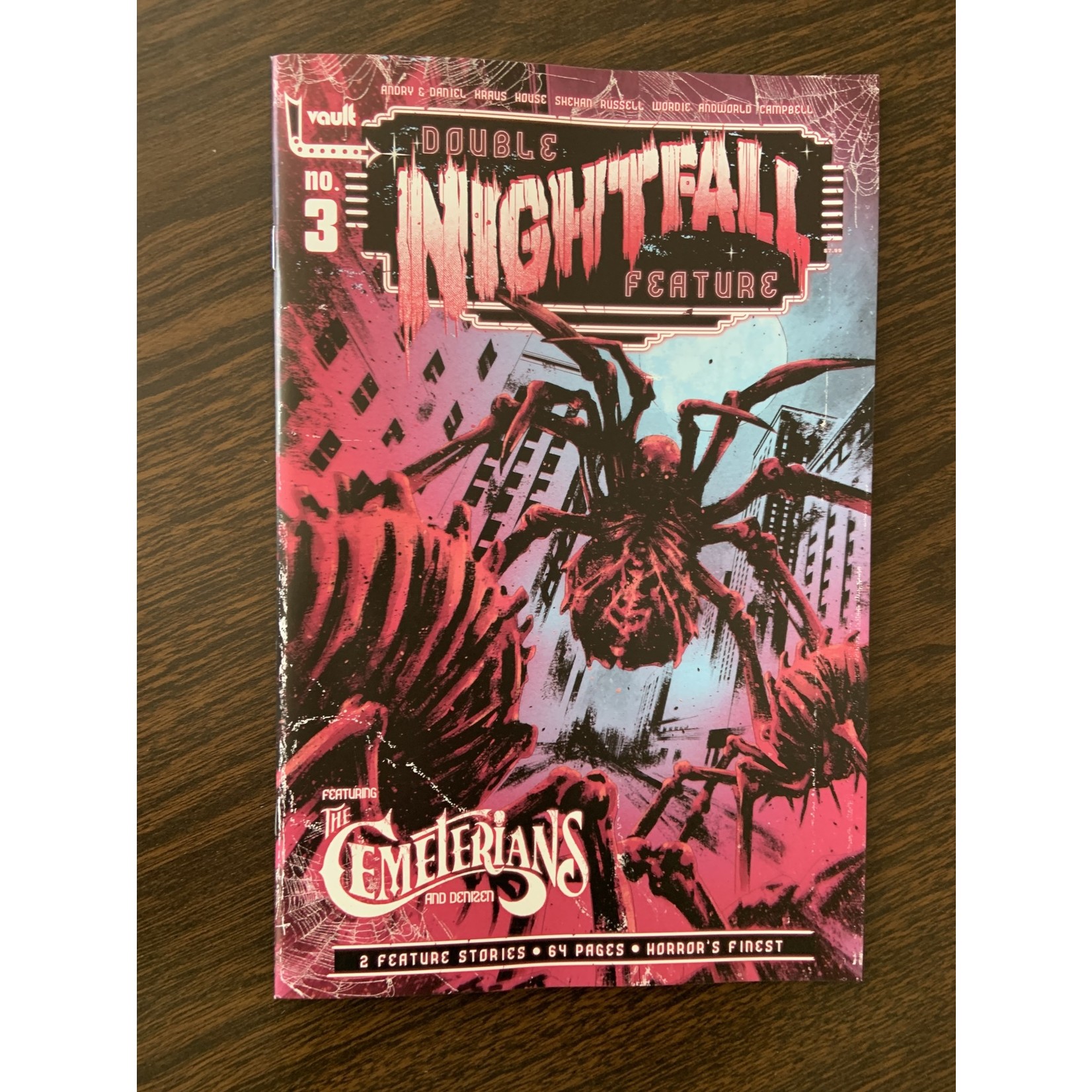 VAULT COMICS Nightfall Double Feature 2022 #3 Cvr A House