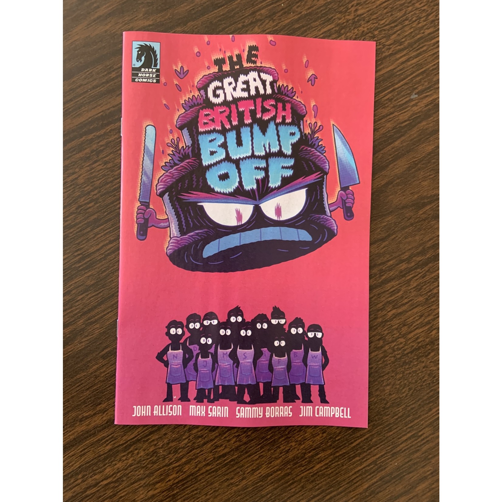 DARK HORSE COMICS Great British Bump Off 2023 #1 (Of 4) Cvr B Hipp