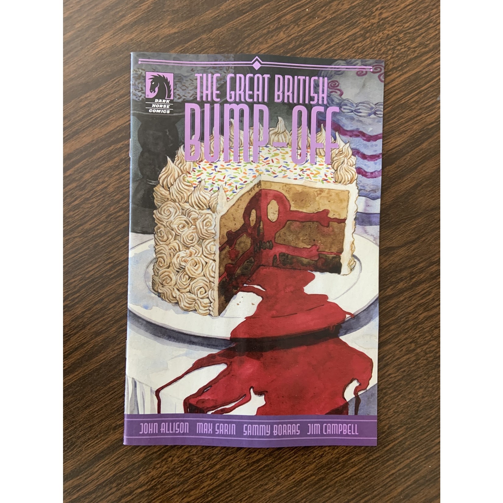 DARK HORSE COMICS Great British Bump Off 2023 #1 (Of 4) Cvr C Foc Thompson