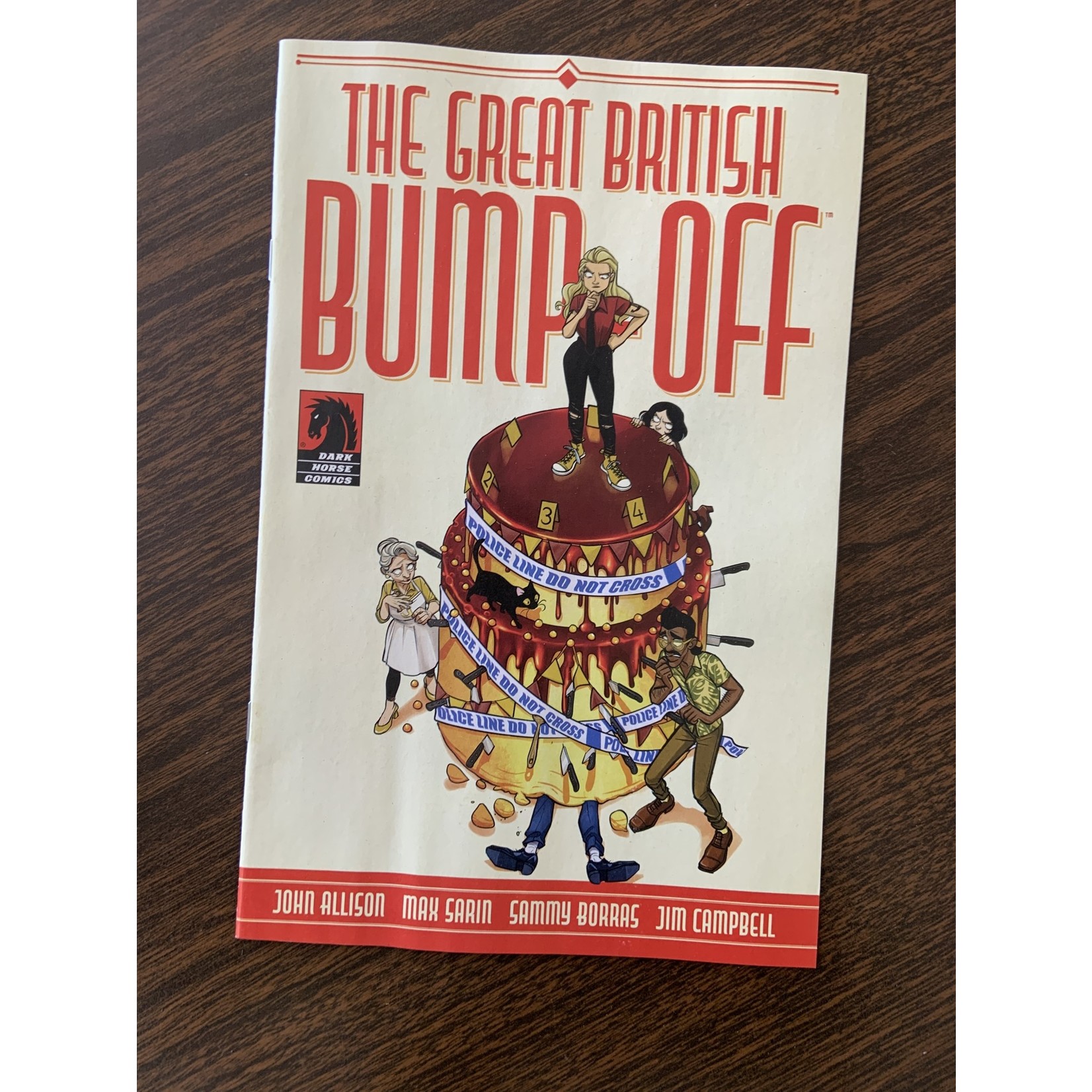 DARK HORSE COMICS Great British Bump Off 2023 #1 (Of 4) Cvr A Allison