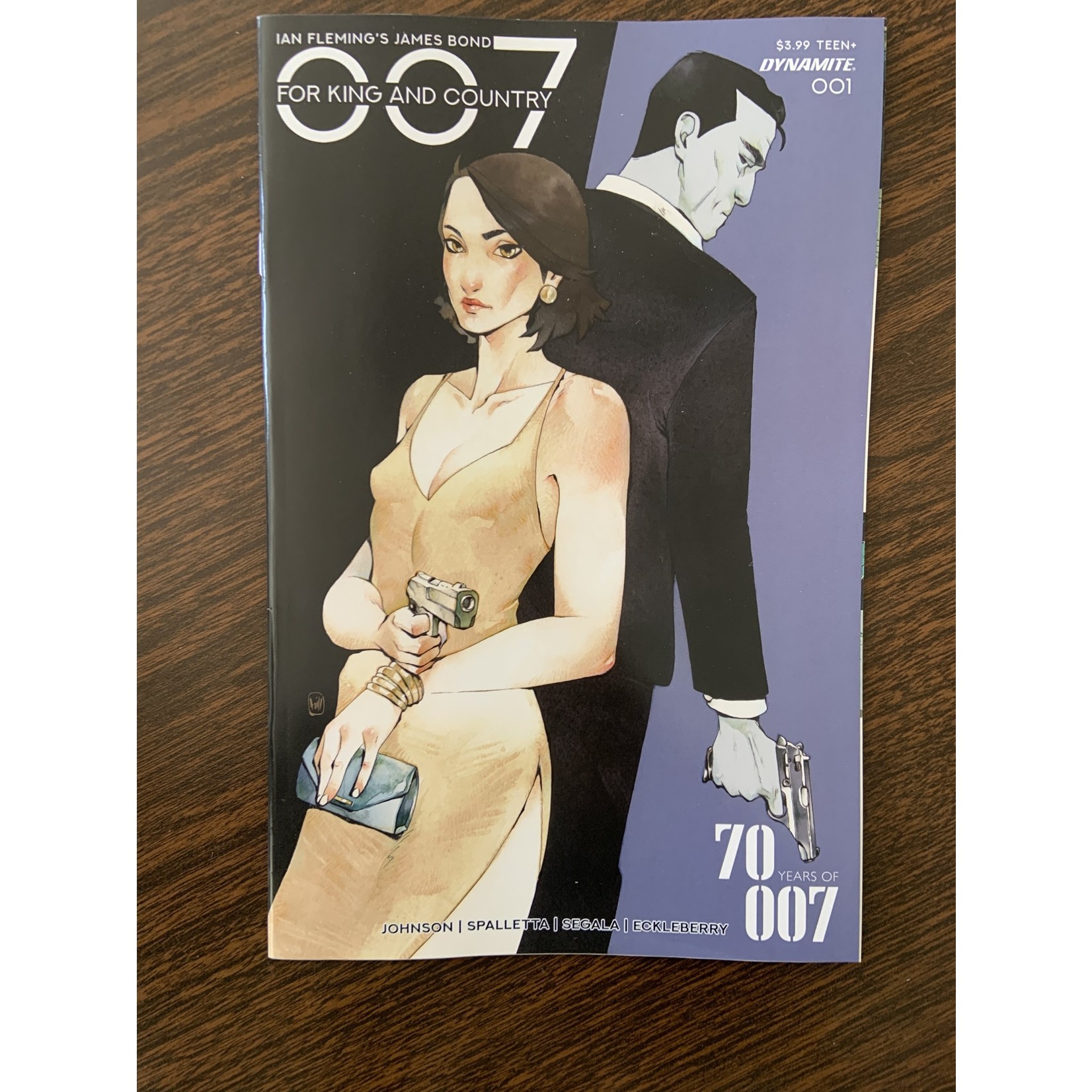DYNAMITE 007 For King Country 2023 #1 Cvr C Hill (C: 0-1-2)
