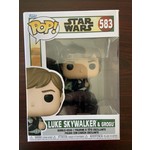 Funko Pop Star Wars Book Of Boba Fett Luke Trng Vin Fig 583