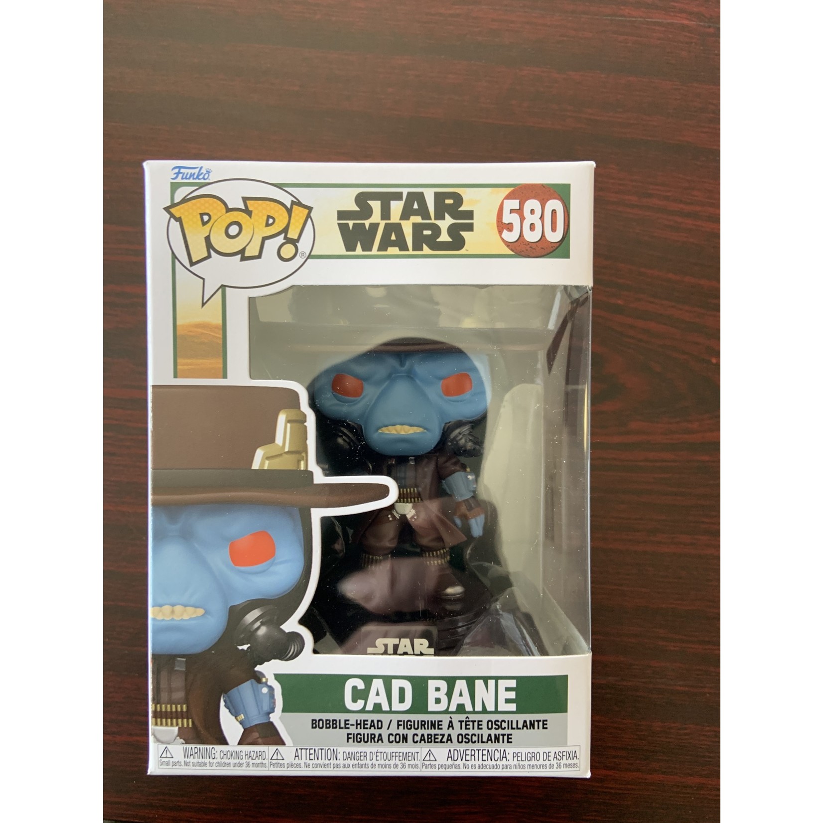 Funko Pop Star Wars Book Of Boba Fett Cad Bane Vin Fig 580
