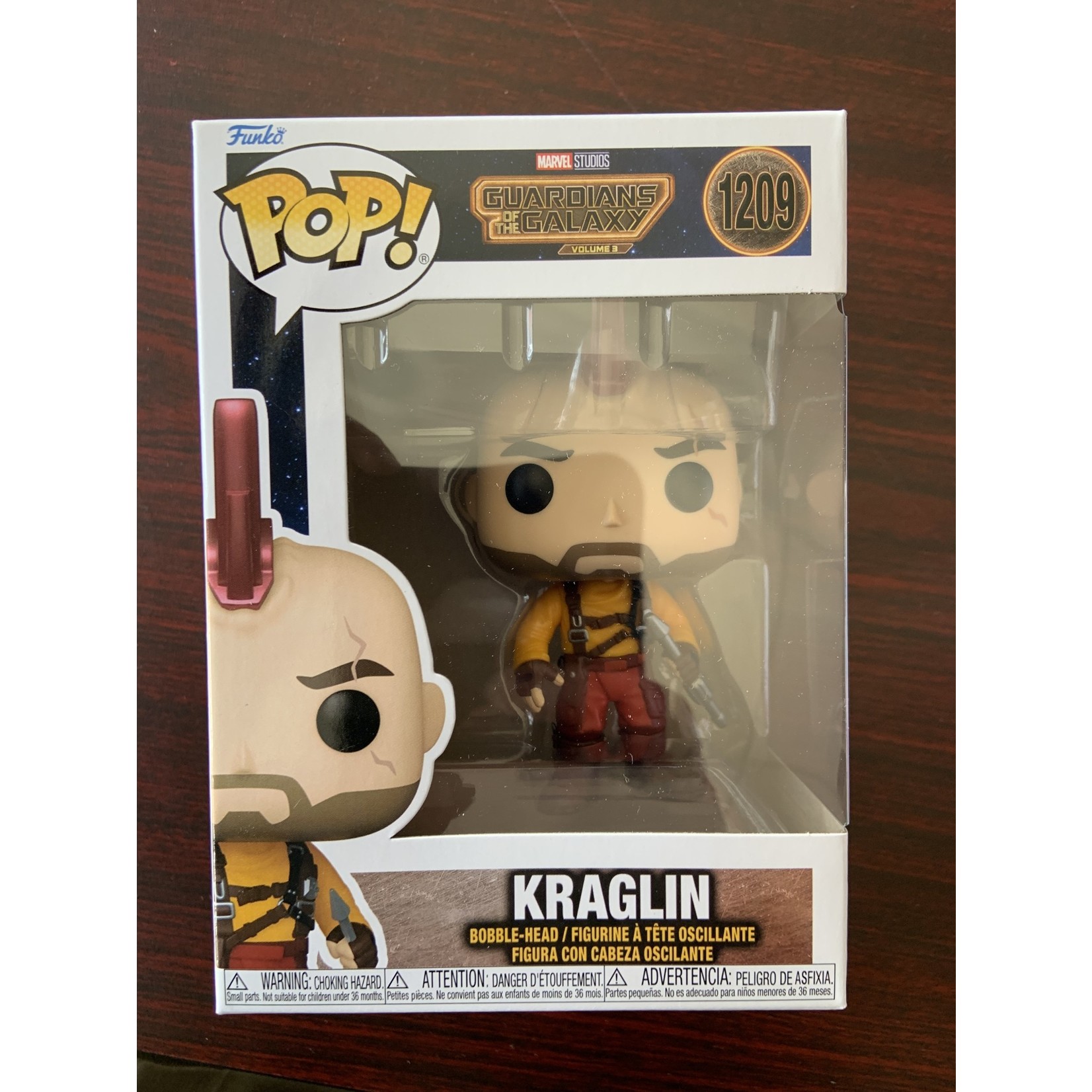Funko Pop Marvel Gotg 3 Kraglin Vinyl Fig 1209