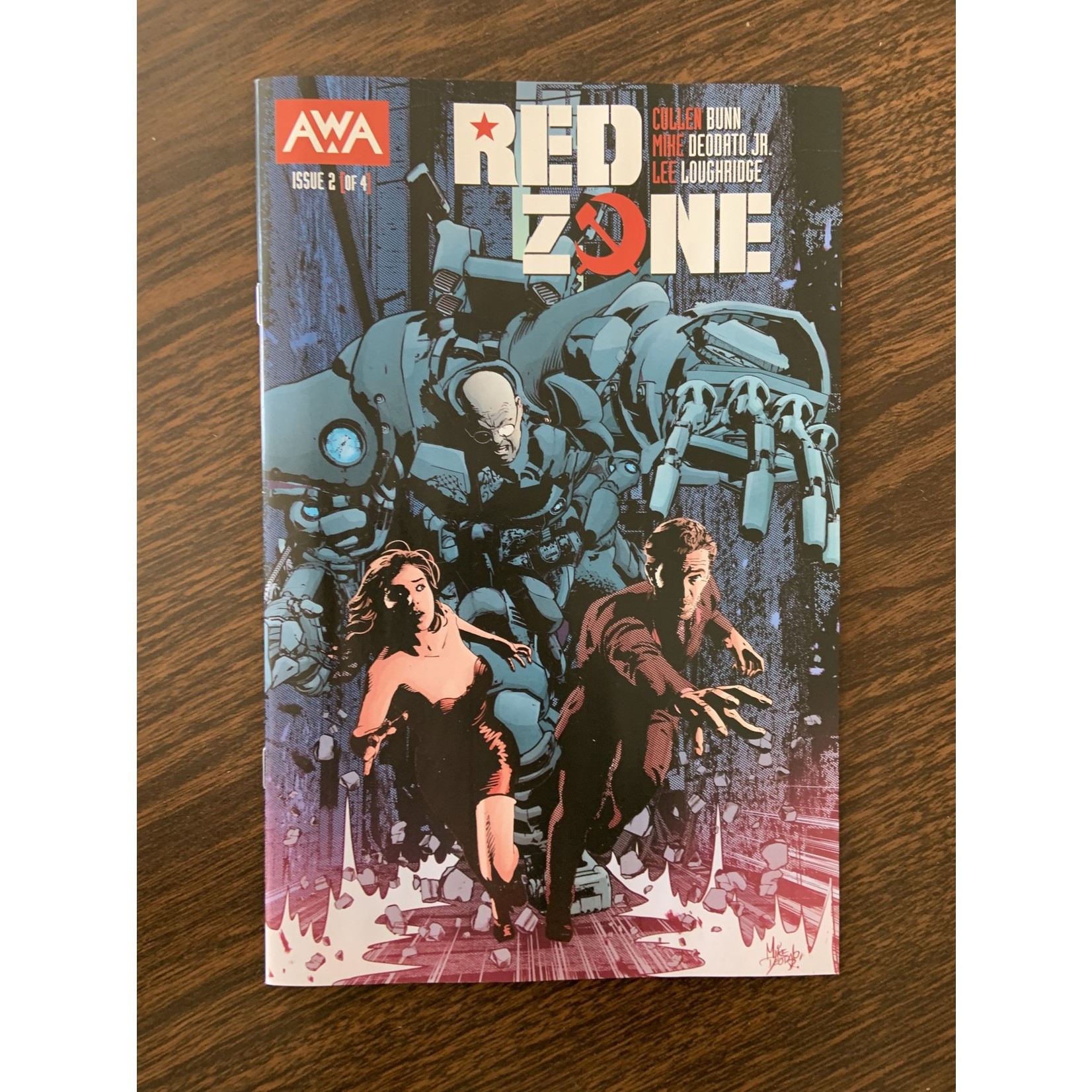 Awa Red Zone 2023 #2 (Of 4) Cvr B Deodato Jr & Loughridge (Mr)