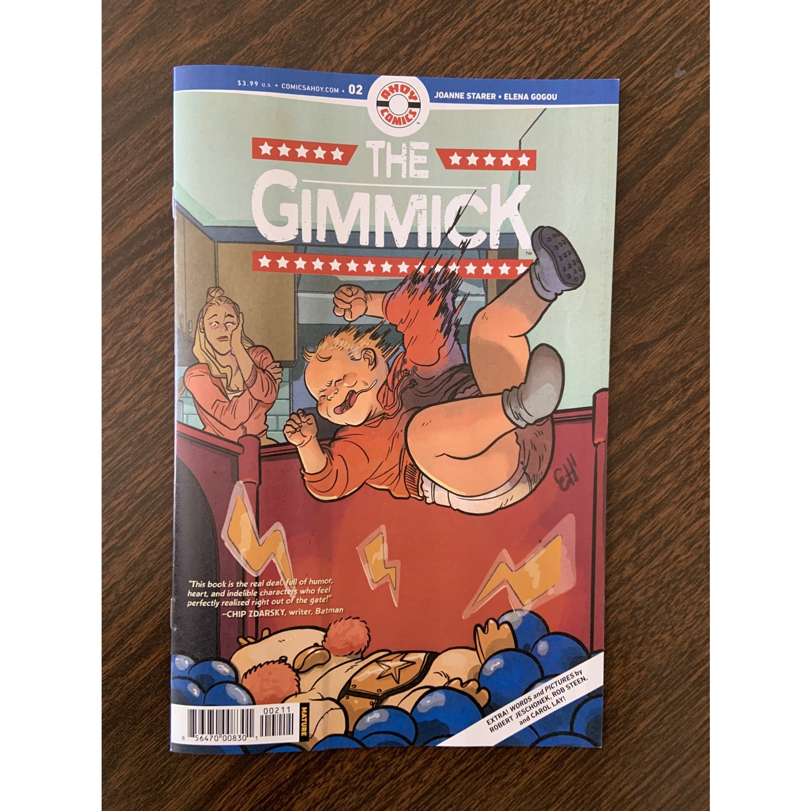 Ahoy Comics The Gimmick 2023 #2 (Of 5) Cvr A Henderson (Mr)