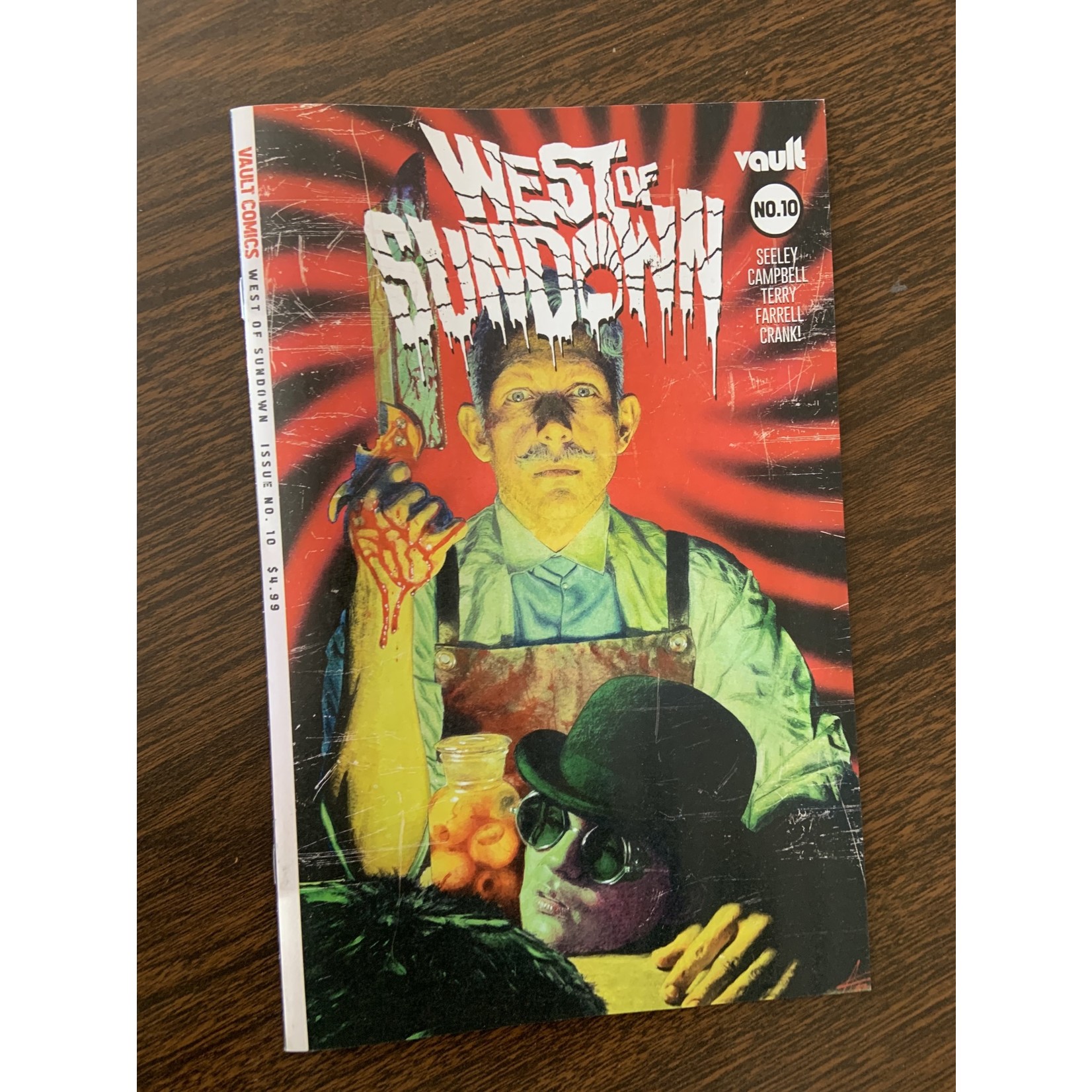 VAULT COMICS West Of Sundown 2022 #10 Cvr A Campbell