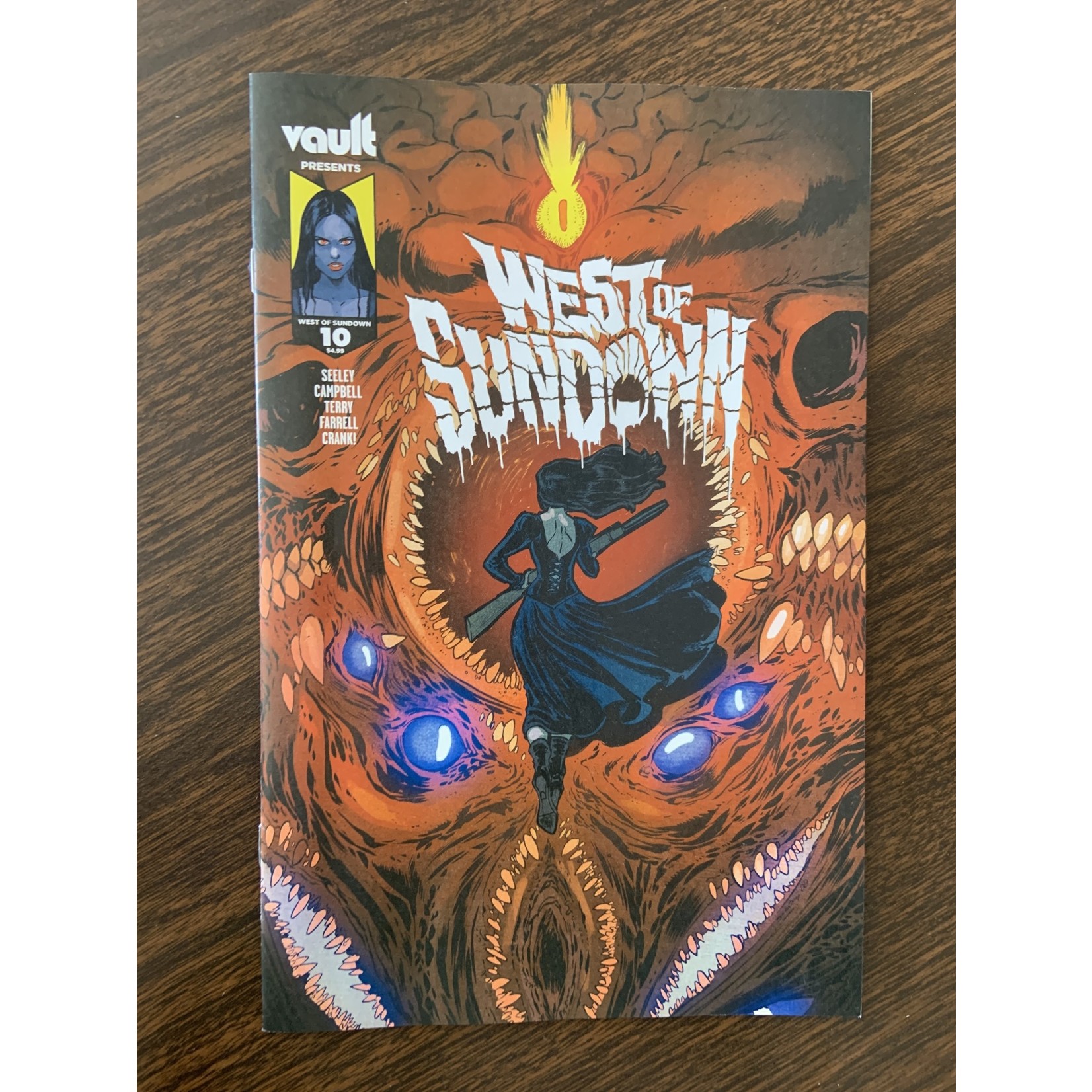 VAULT COMICS West Of Sundown 2022 #10 Cvr C Seeley
