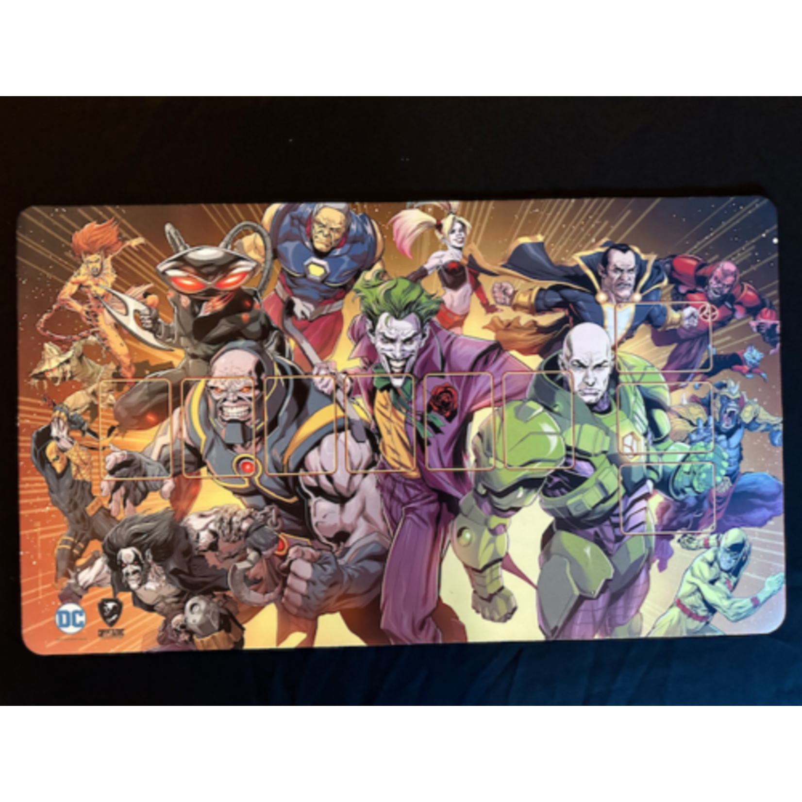 DC Deck-Building Game: Supervillains Playmat