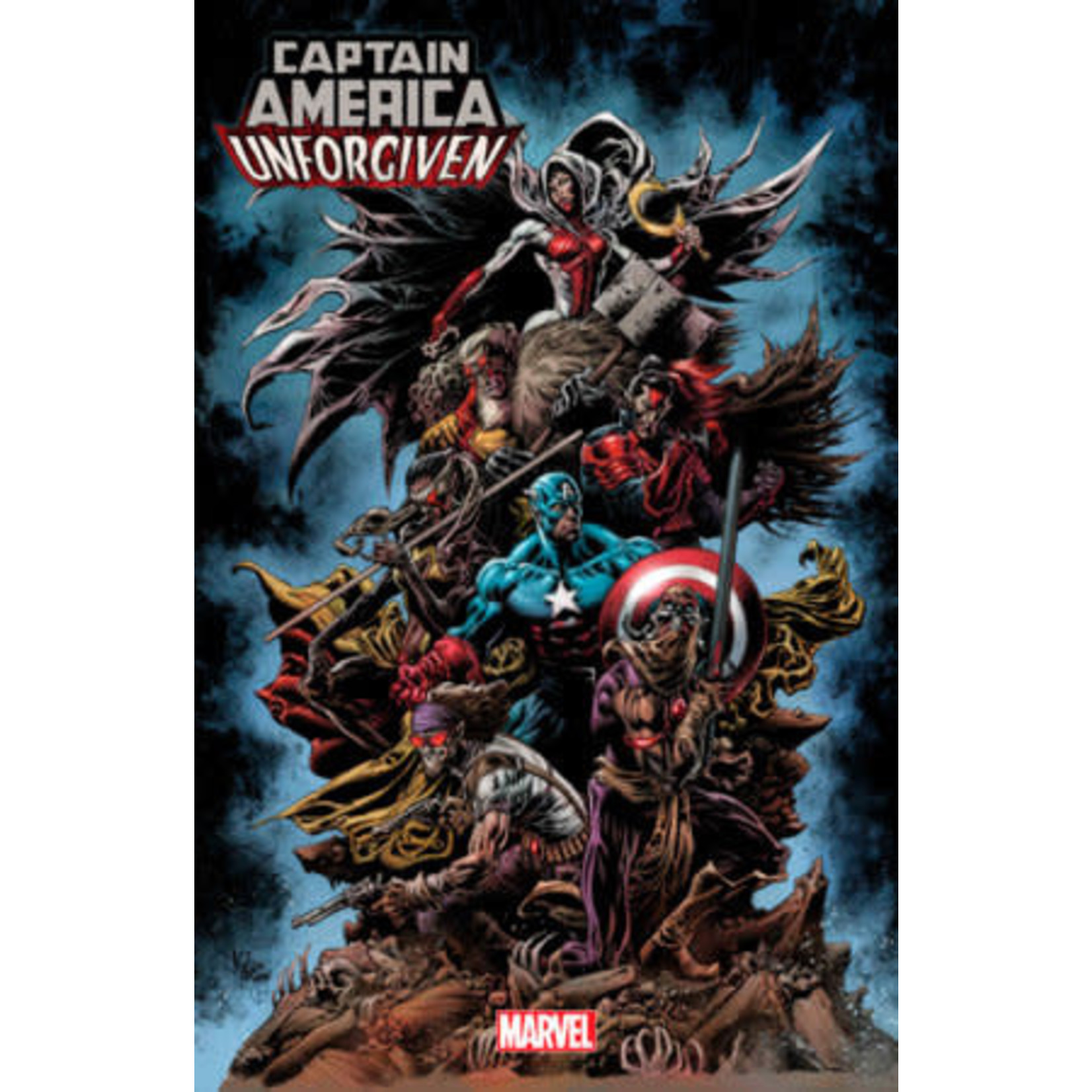 Marvel Comics CAPTAIN AMERICA: UNFORGIVEN 2023 #1A