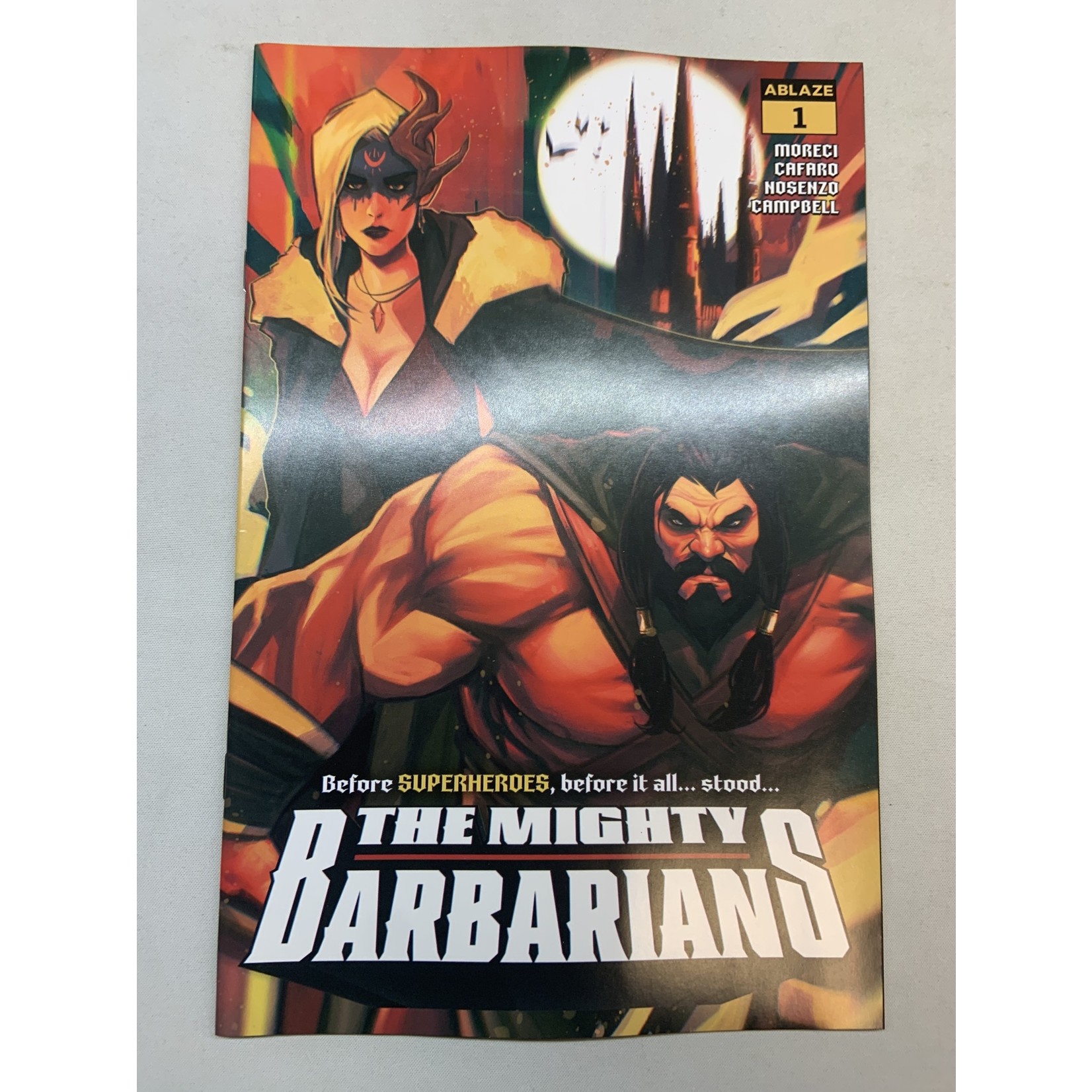 Ablaze Publishing Mighty Barbarians 2023 #1 Cvr B Tomaselli (Mr)