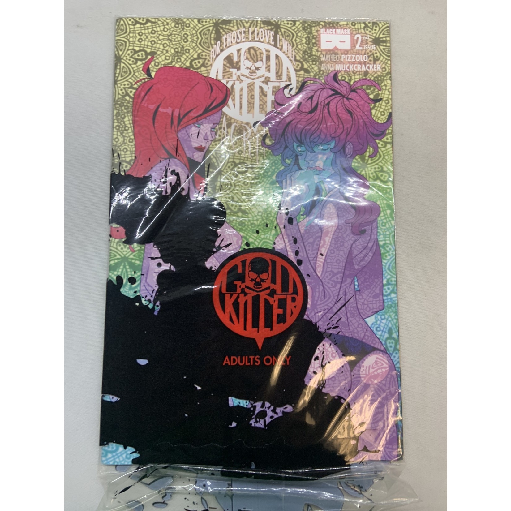 Black Mask Comics Godkiller For Those I Love I Will Sacrifice 2023 #2 Cvr C 30 Copy