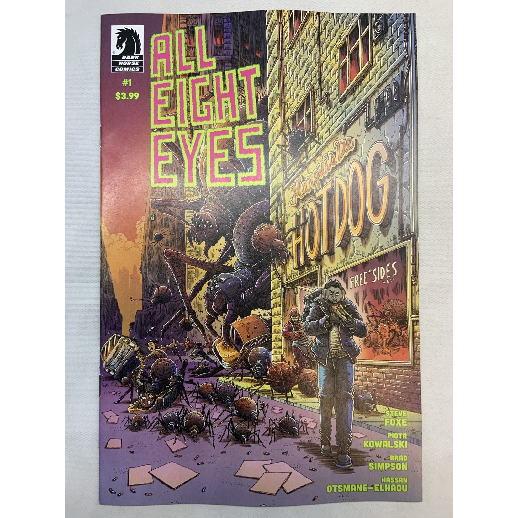 DARK HORSE COMICS All Eight Eyes 2023 #1 (Of 4) Cvr B Stokoe