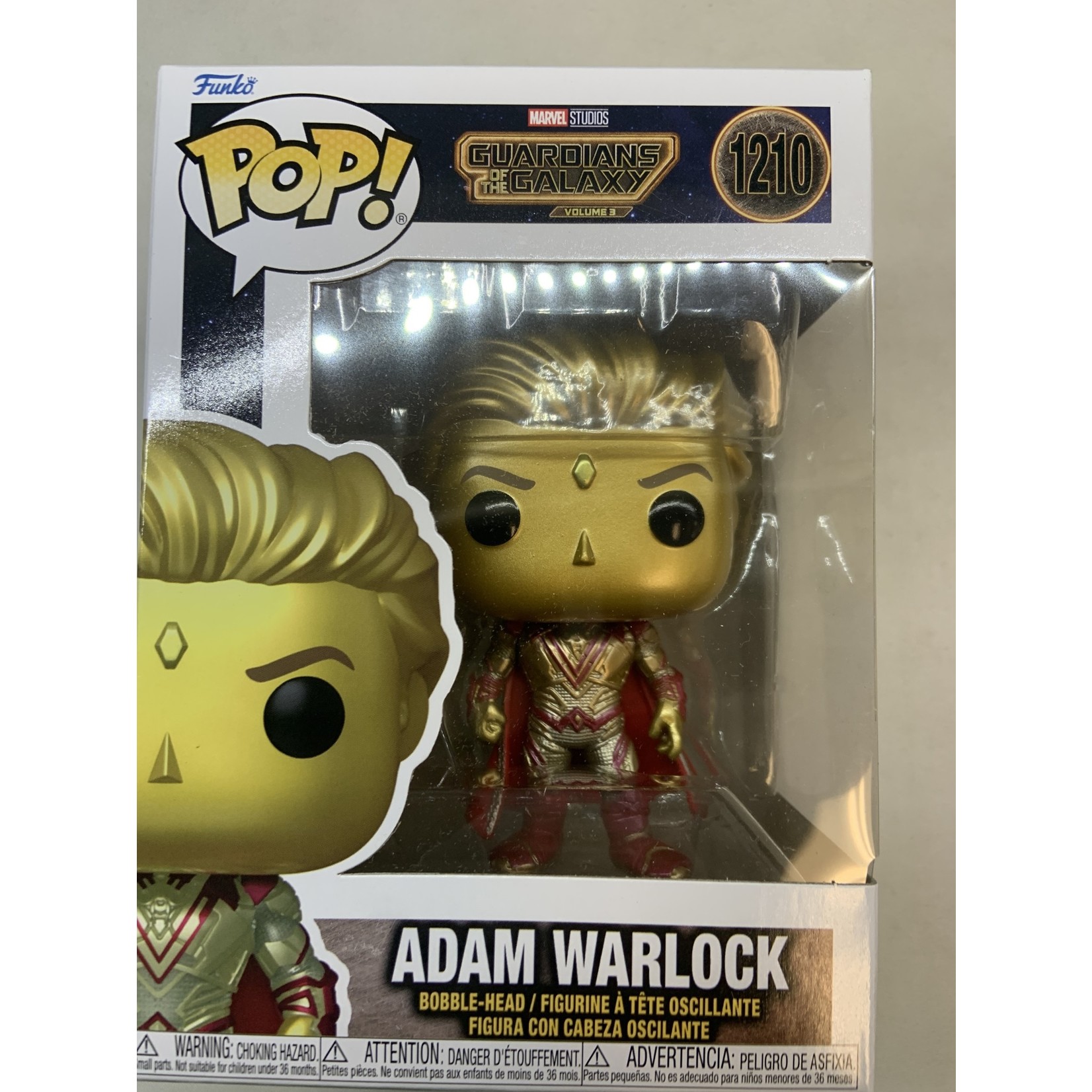 Funko Pop Marvel Gotg 3 Adam Warlock Vinyl Fig 1210
