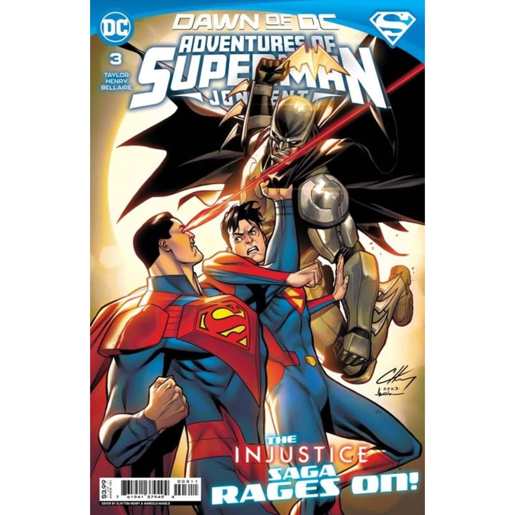 DC Comics Adventures of Superman: John Kent 2023 #3A