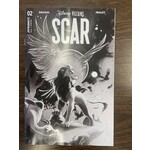 DYNAMITE Disney Villains Scar 2023 #2 Cvr H 15 Copy Incv Darboe B&W
