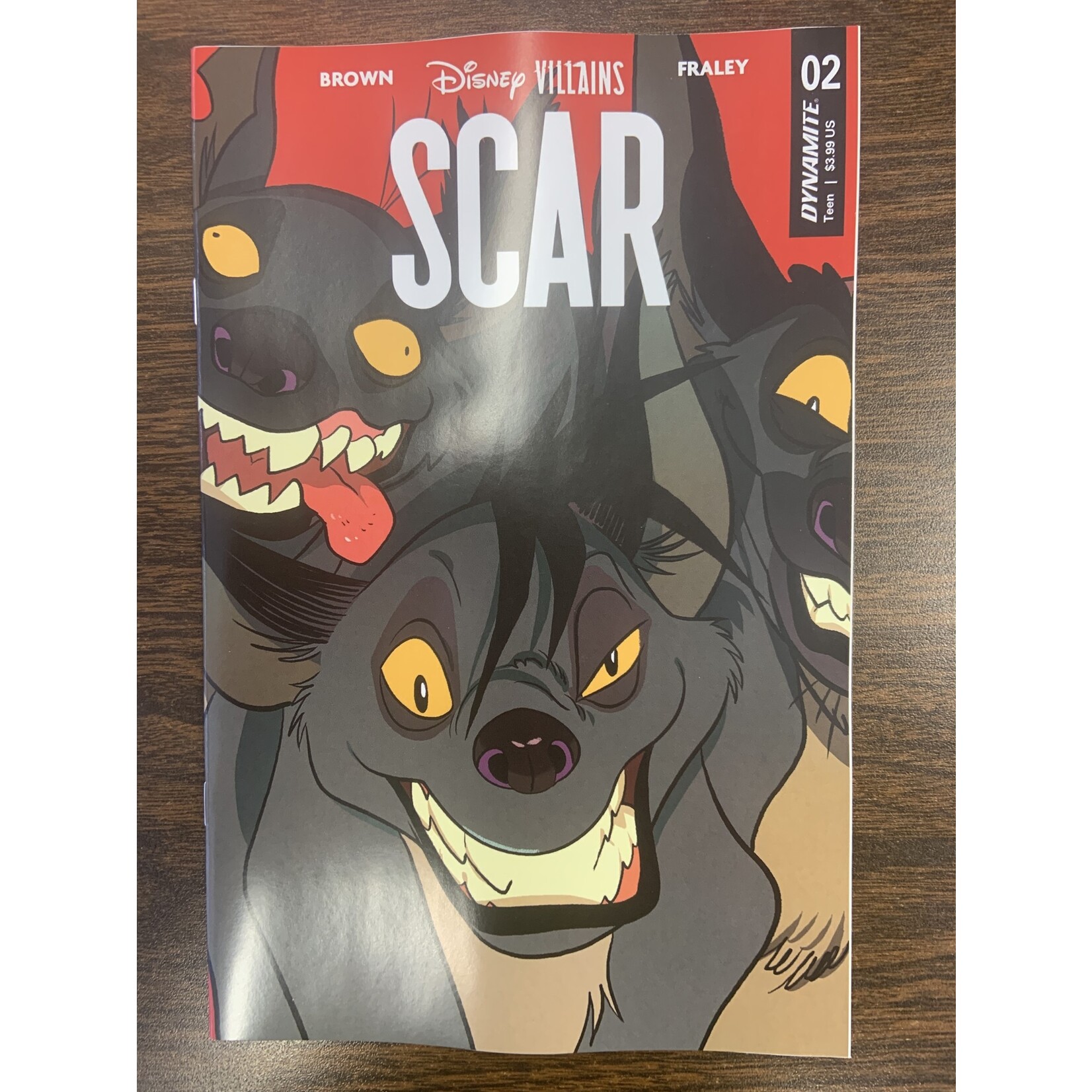 DYNAMITE Disney Villains Scar 2023 #2 Cvr C Henderson