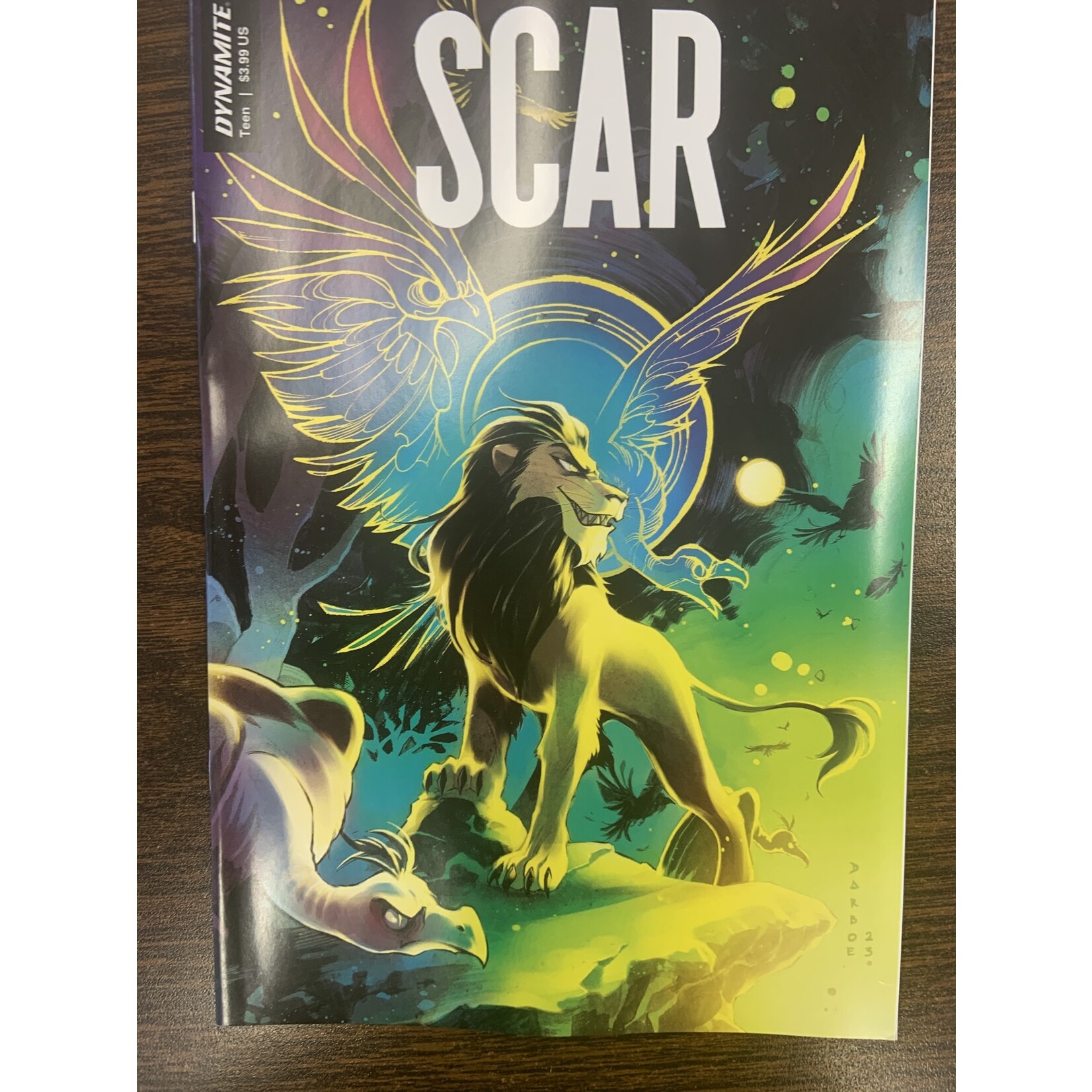 DYNAMITE Disney Villains Scar 2023 #2 Cvr A Darboe