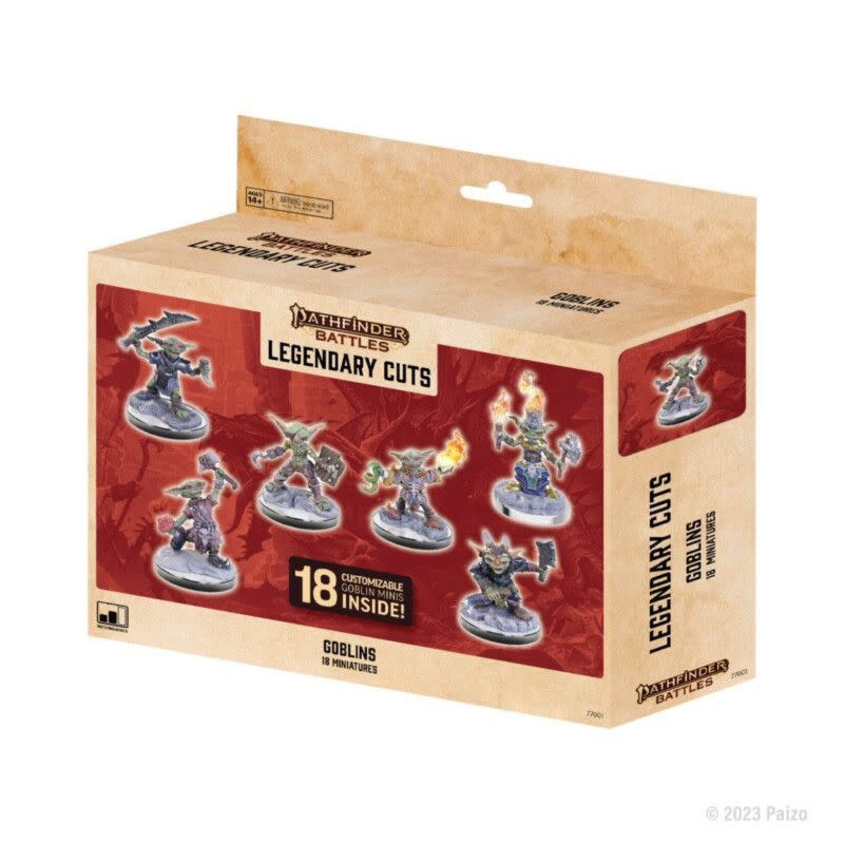 Wizkids Pathfinder Battles Legendary Cuts: Goblins